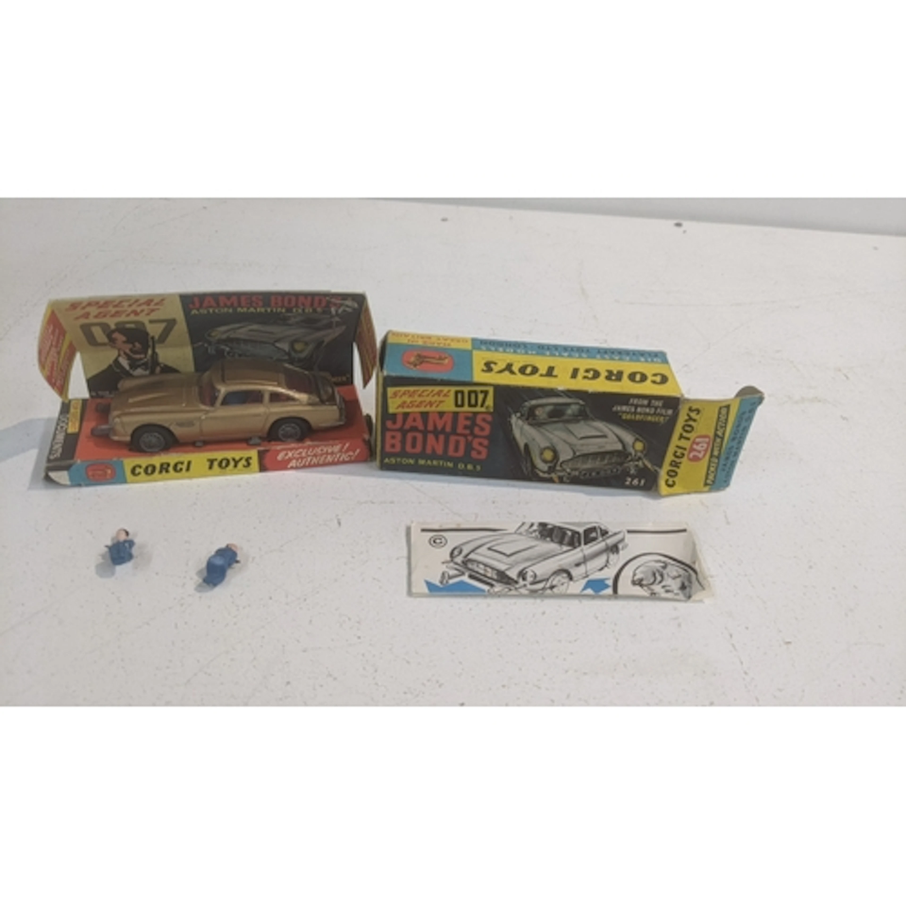 A boxed Corgi Toys 261 Special Agent 007 James Bond Aston Ma...