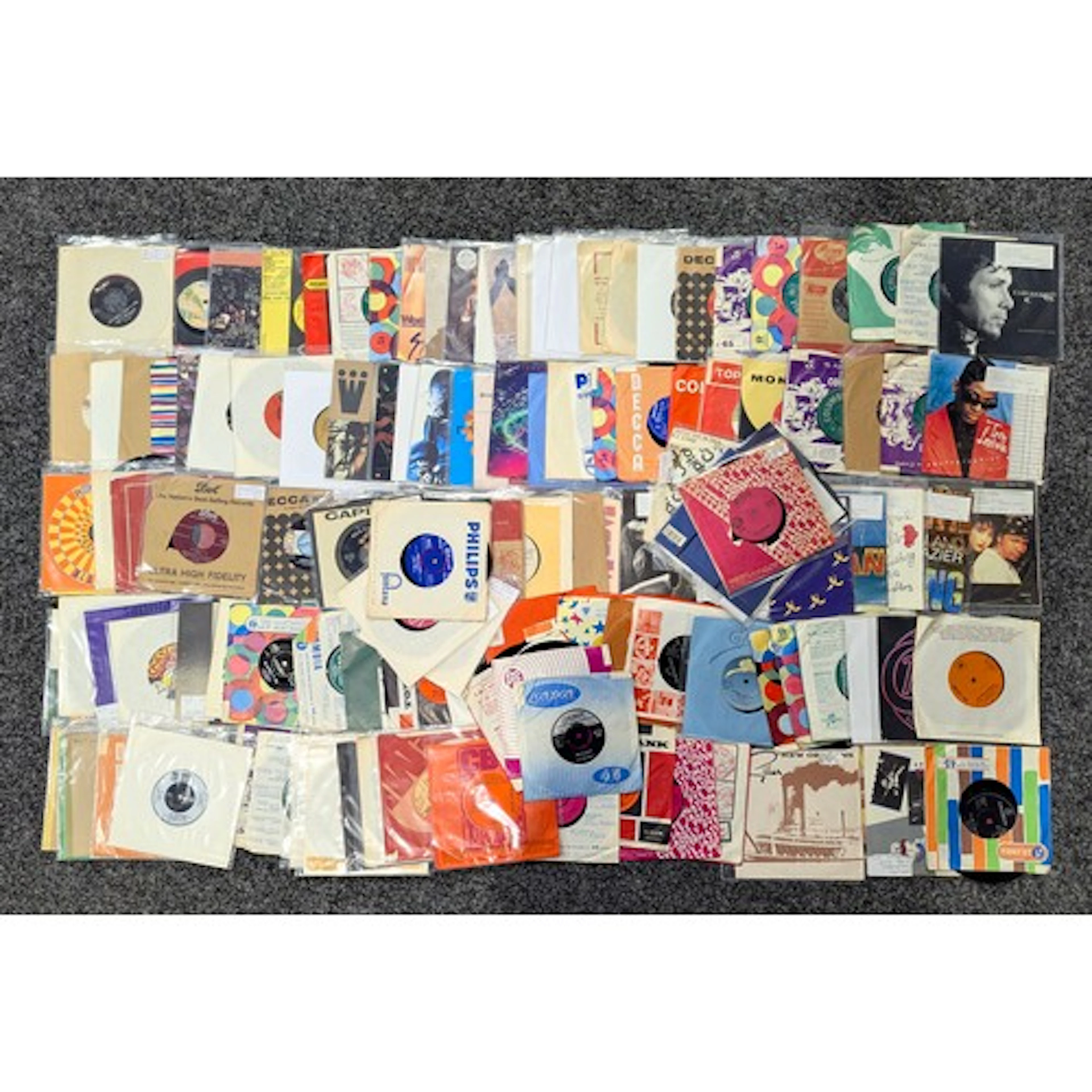 Vinyl Records 7” Singles Including Sylvia – Sweet Yesterday ...