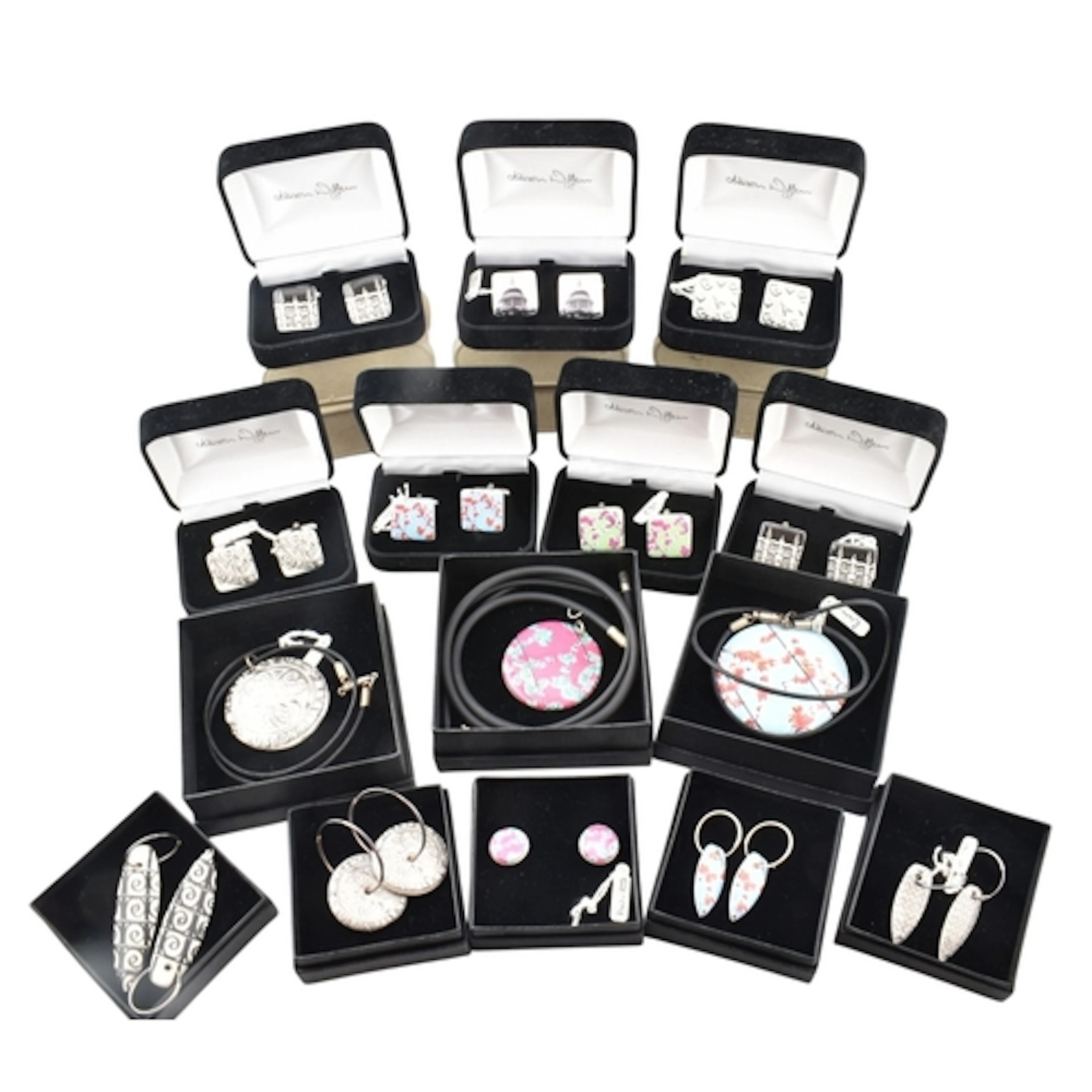 Allison Wiffen - A large collection of white metal, metal an...