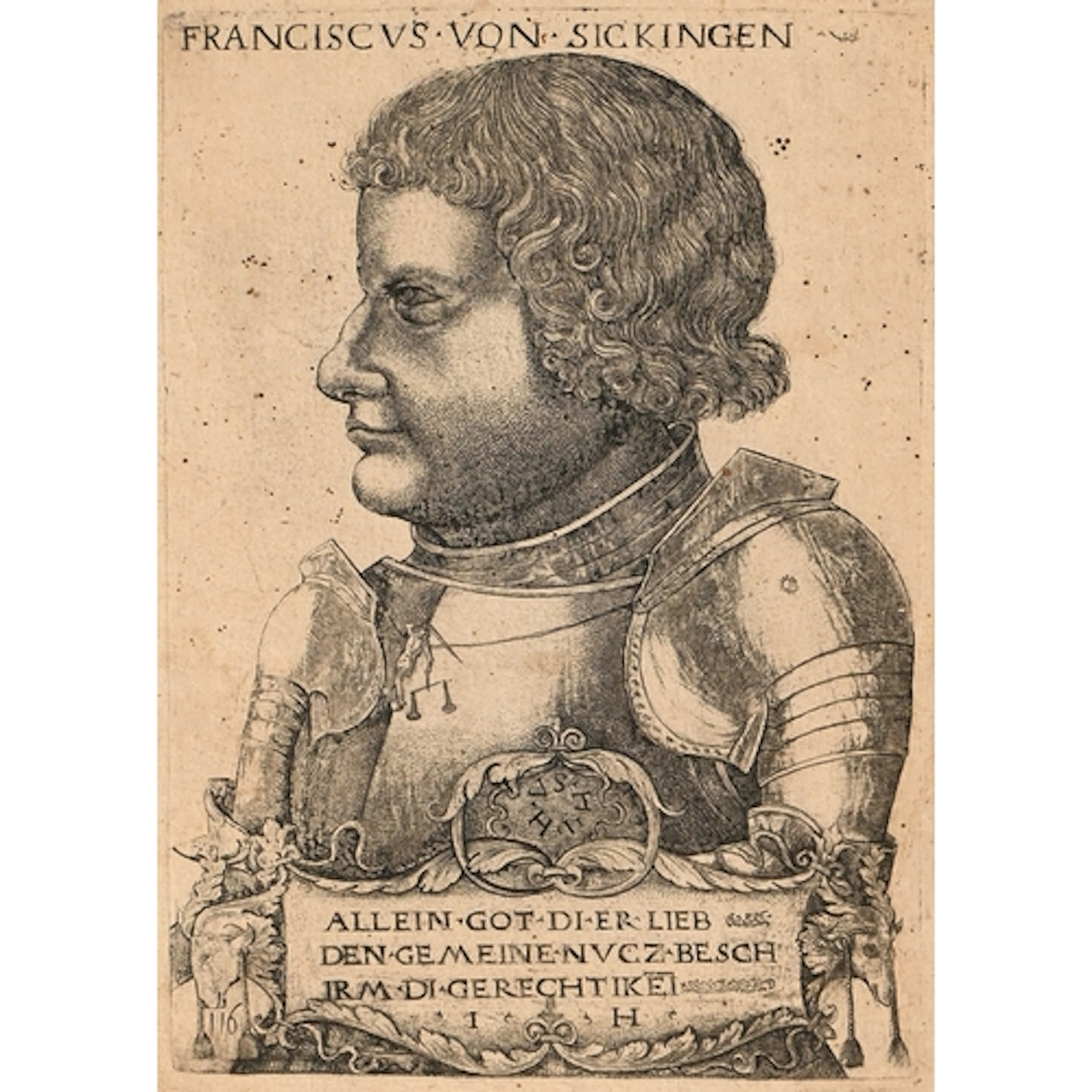 Hieronymus Hopfer (fl. 1528-1563) - Franciscvs von Sickingen...