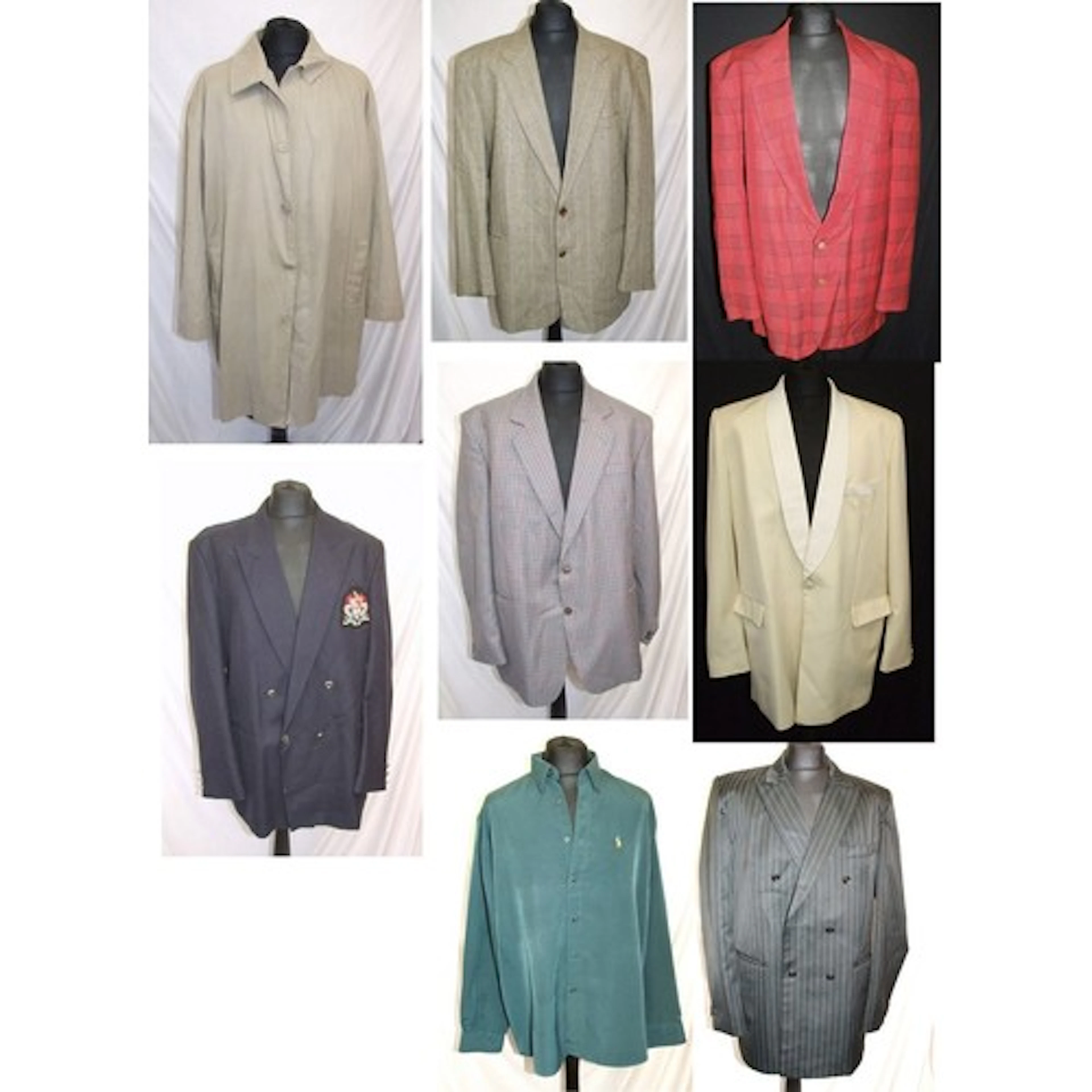 3 Mens Jackets Size 48, Mens Vintage Jackets Size 48 incl. S...