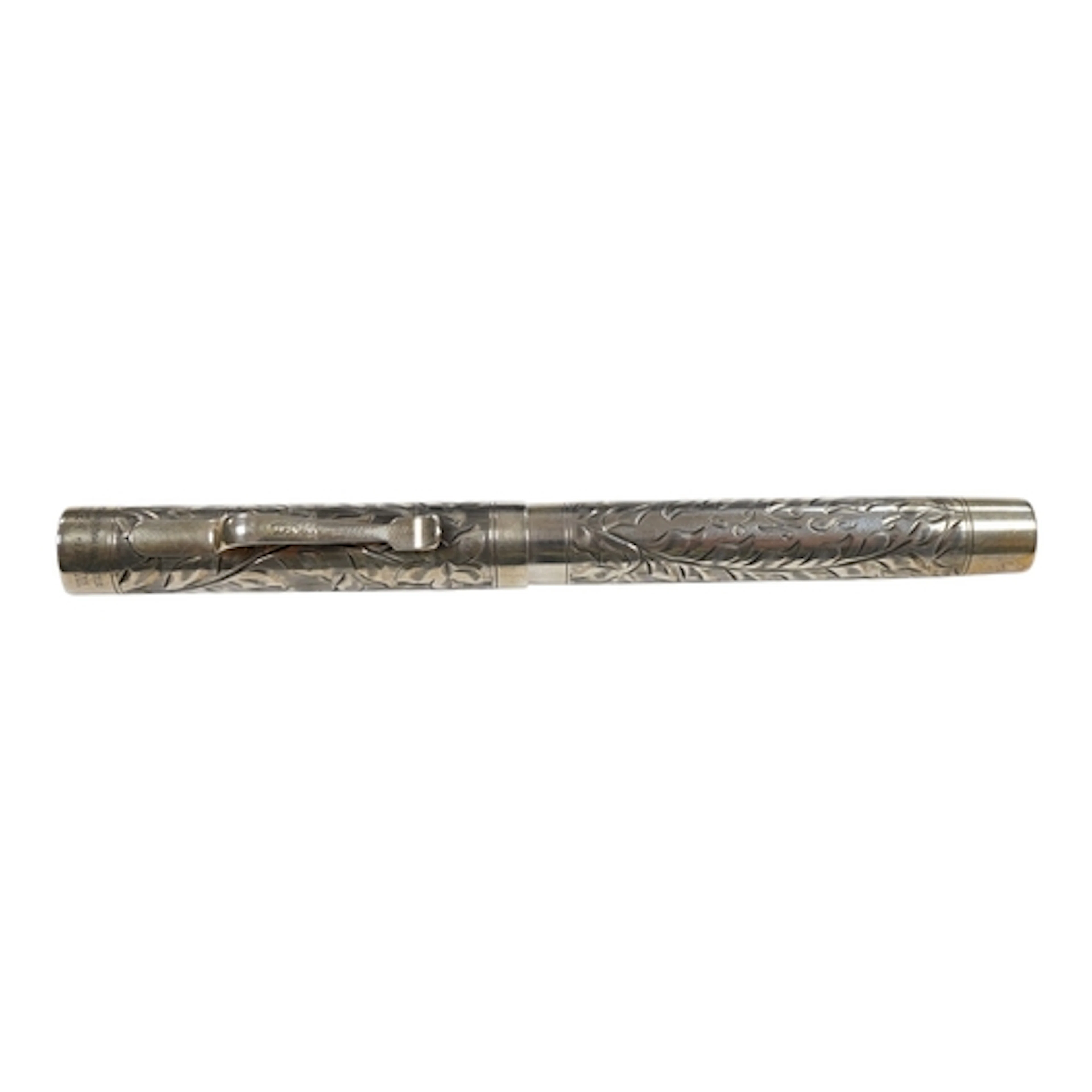 A Wahl Eversharp and Sterling silver lever fill fountain pen...