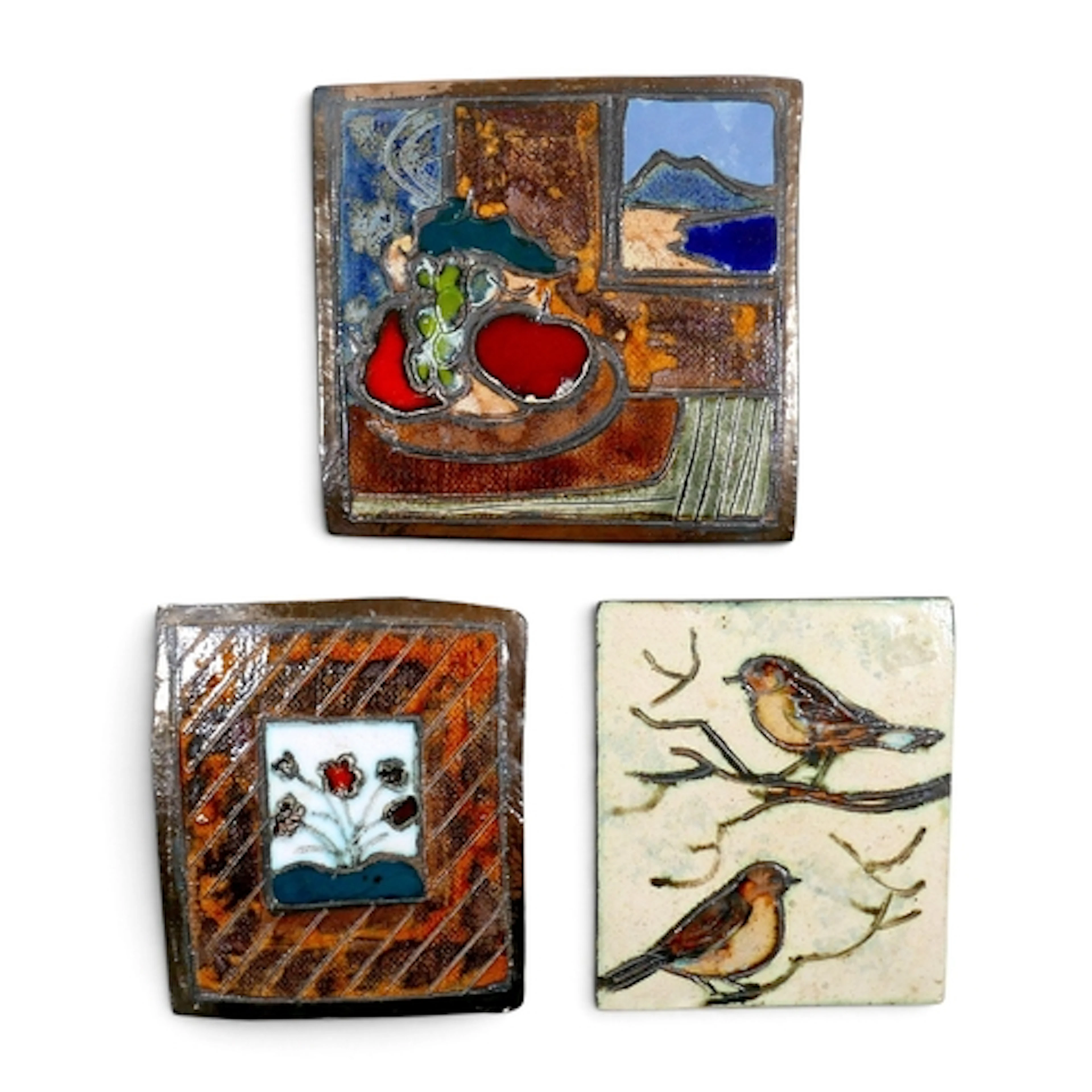 ADAM DWORSKI (1917-2011) WYE STUDIO POTTERY CLYRO: THREE STU...