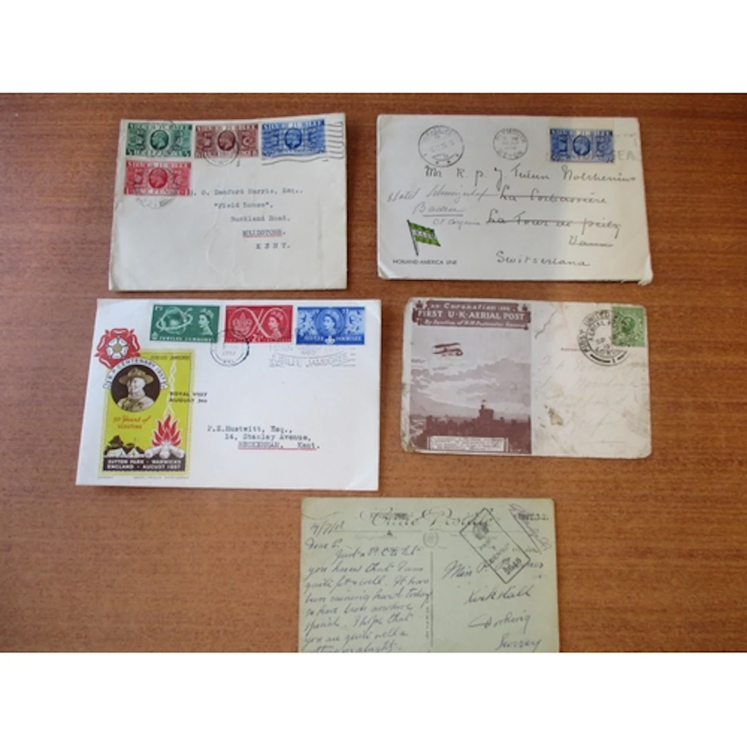 FDCs, large accumulation of mostly unsorted material ranging...