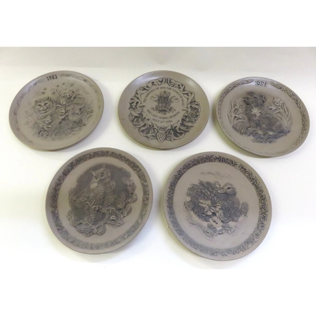 Large collection of Poole Pottery matt glazed Limited Editio...