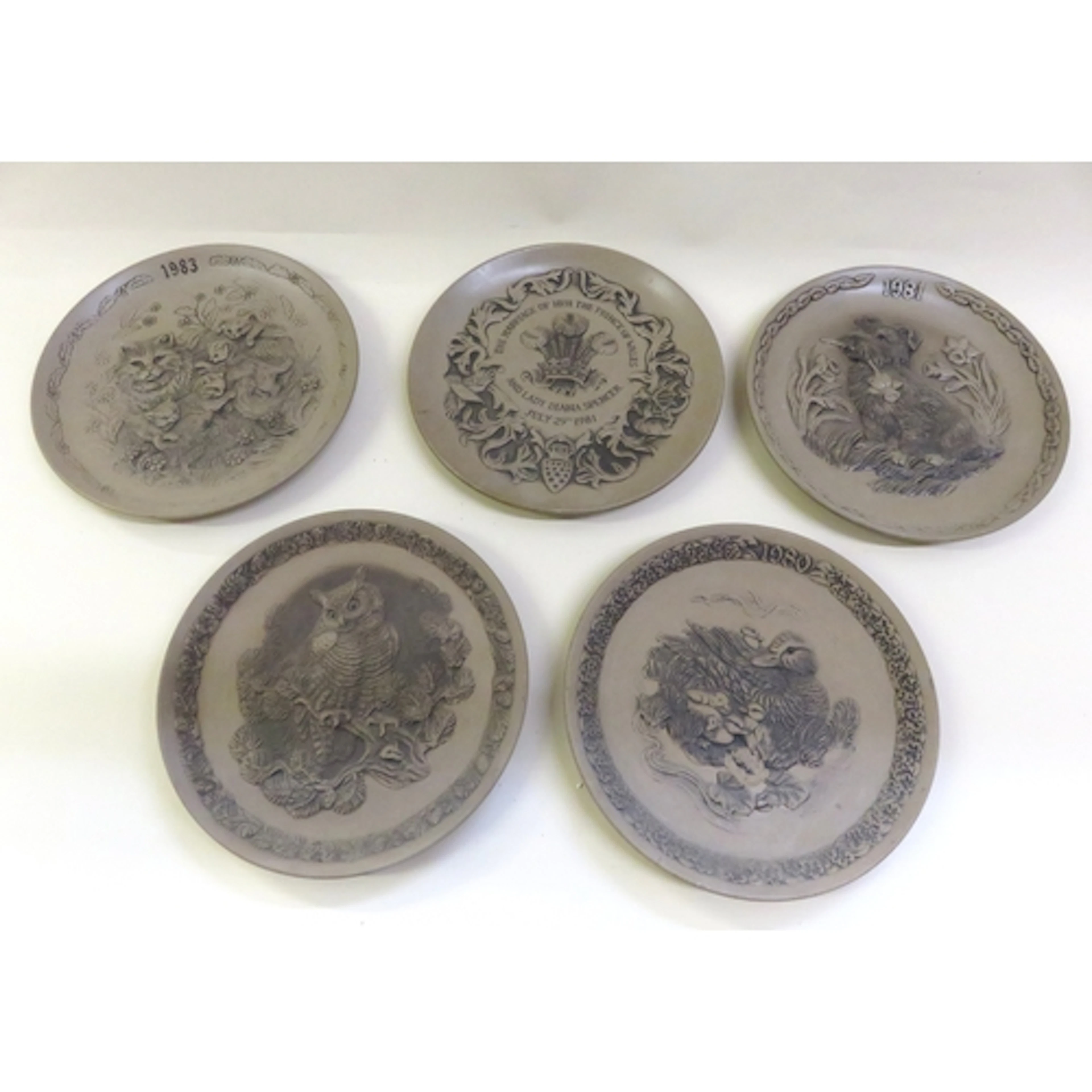 Large collection of Poole Pottery matt glazed Limited Editio...