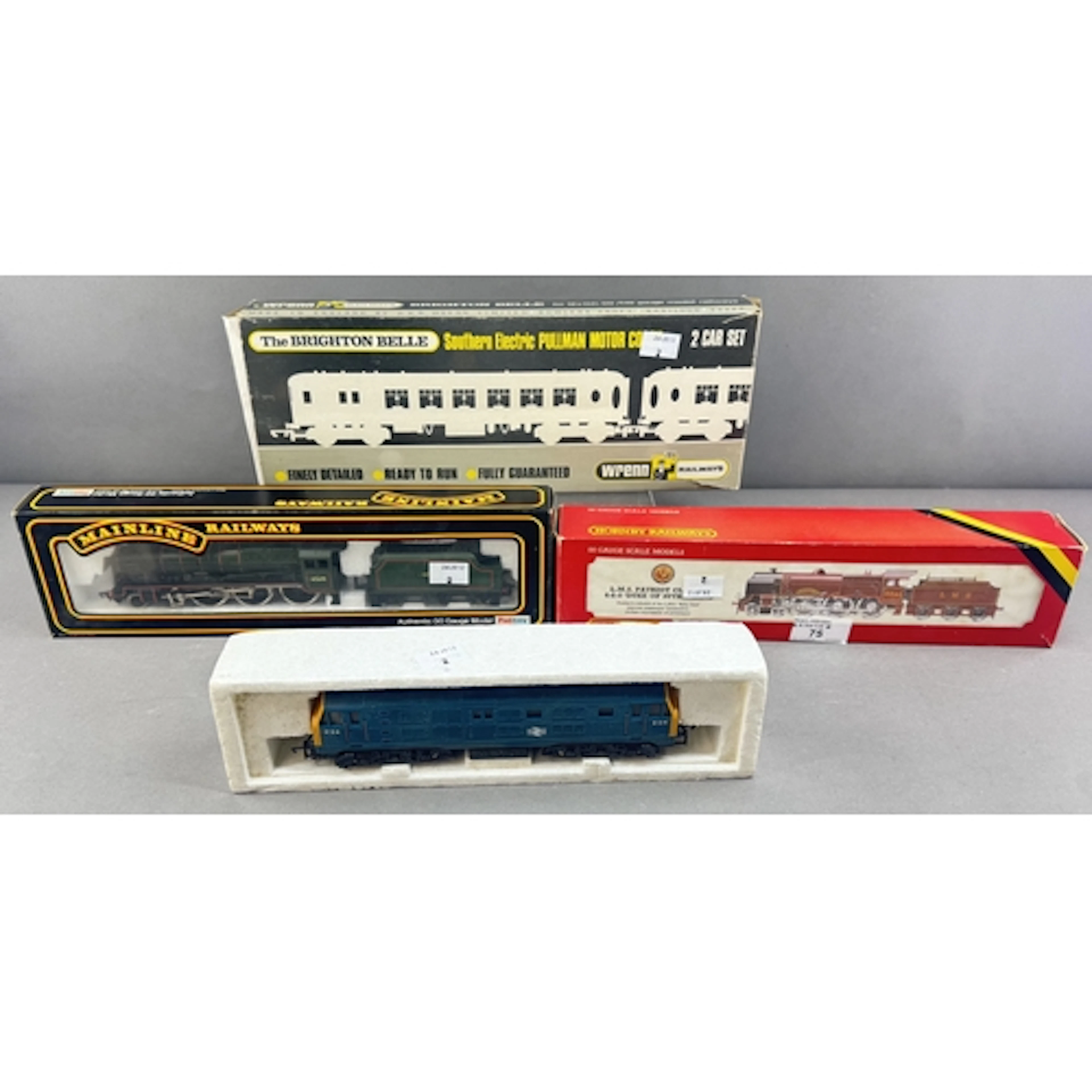 Toys & Games: Hornby OO gauge R357 Patriot Loco, R084 Bl...