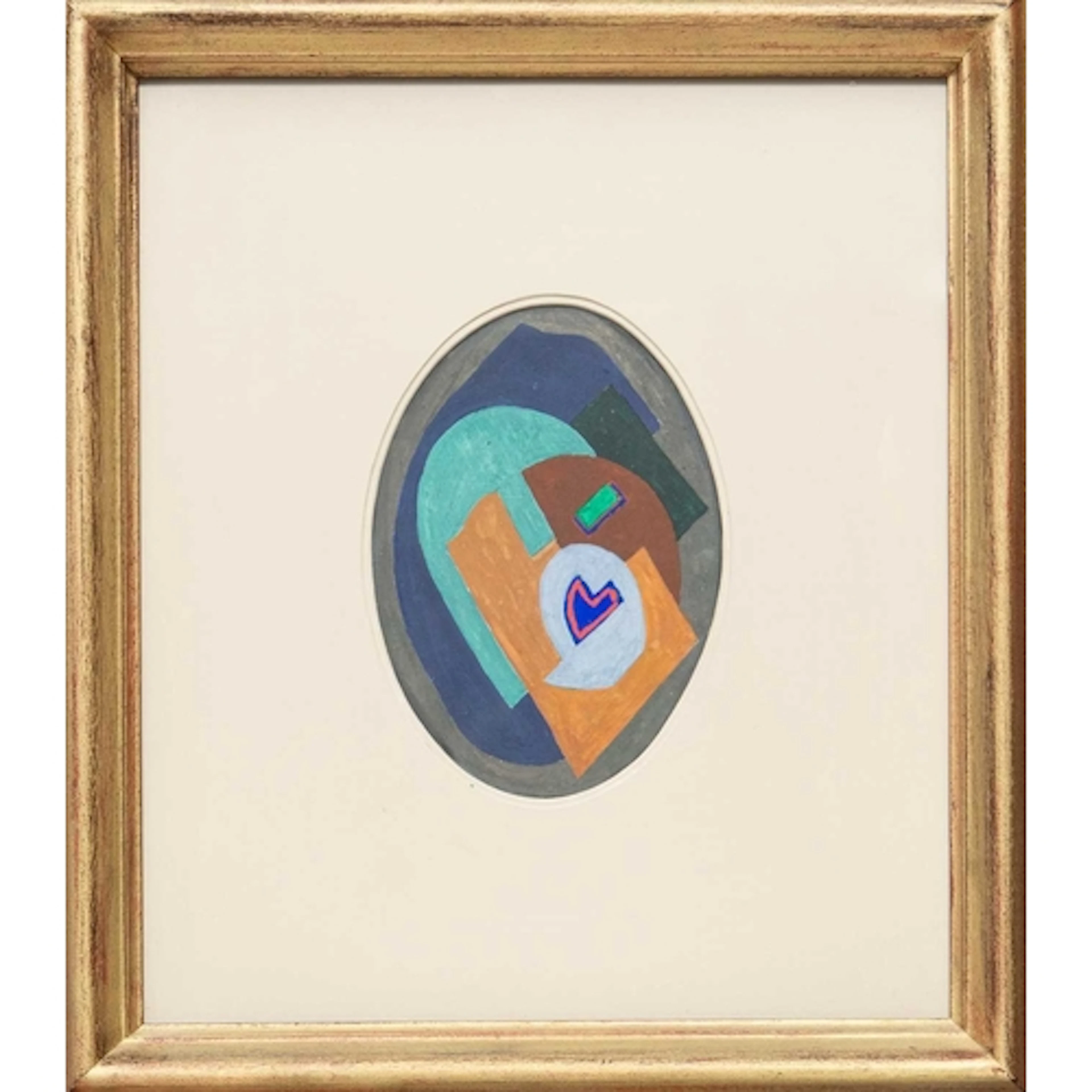 Mainie JELLETT (1897-1944) Oval Abstract Composition, c1922 ...