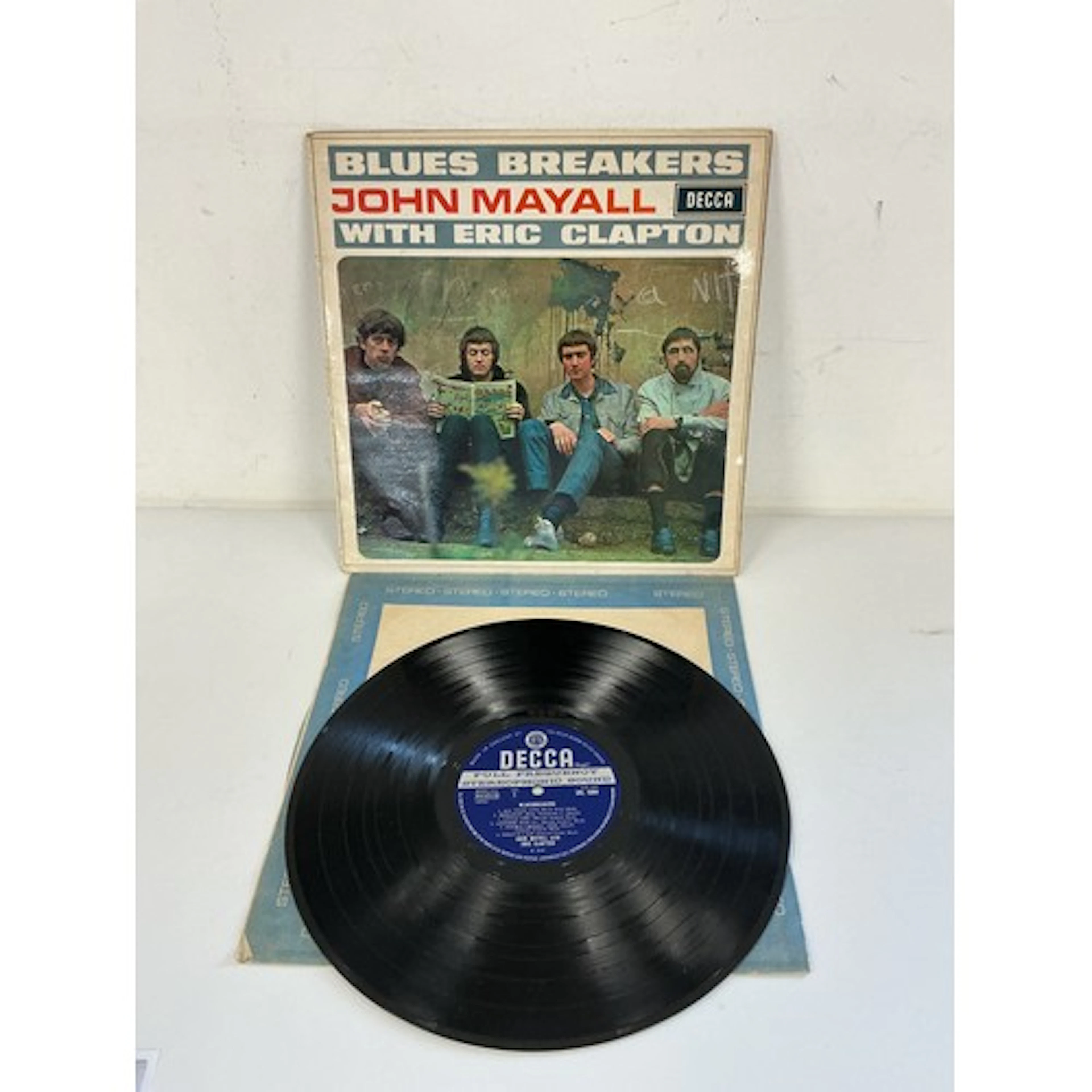 A 1969 stereo reissue of the Blues Breakers LP by John Mayal...