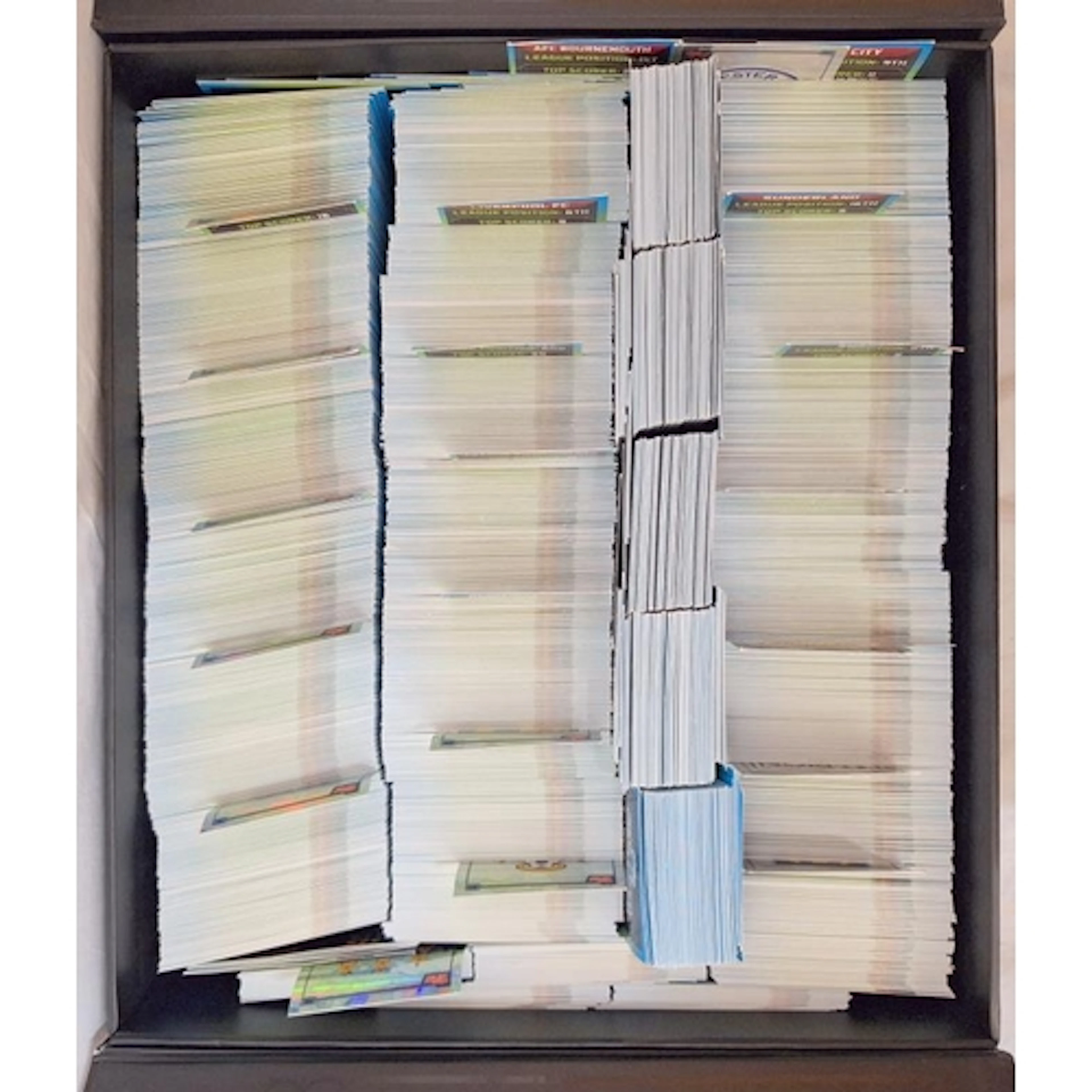 Large Topps Match Attax cards collection from the Premier Le...