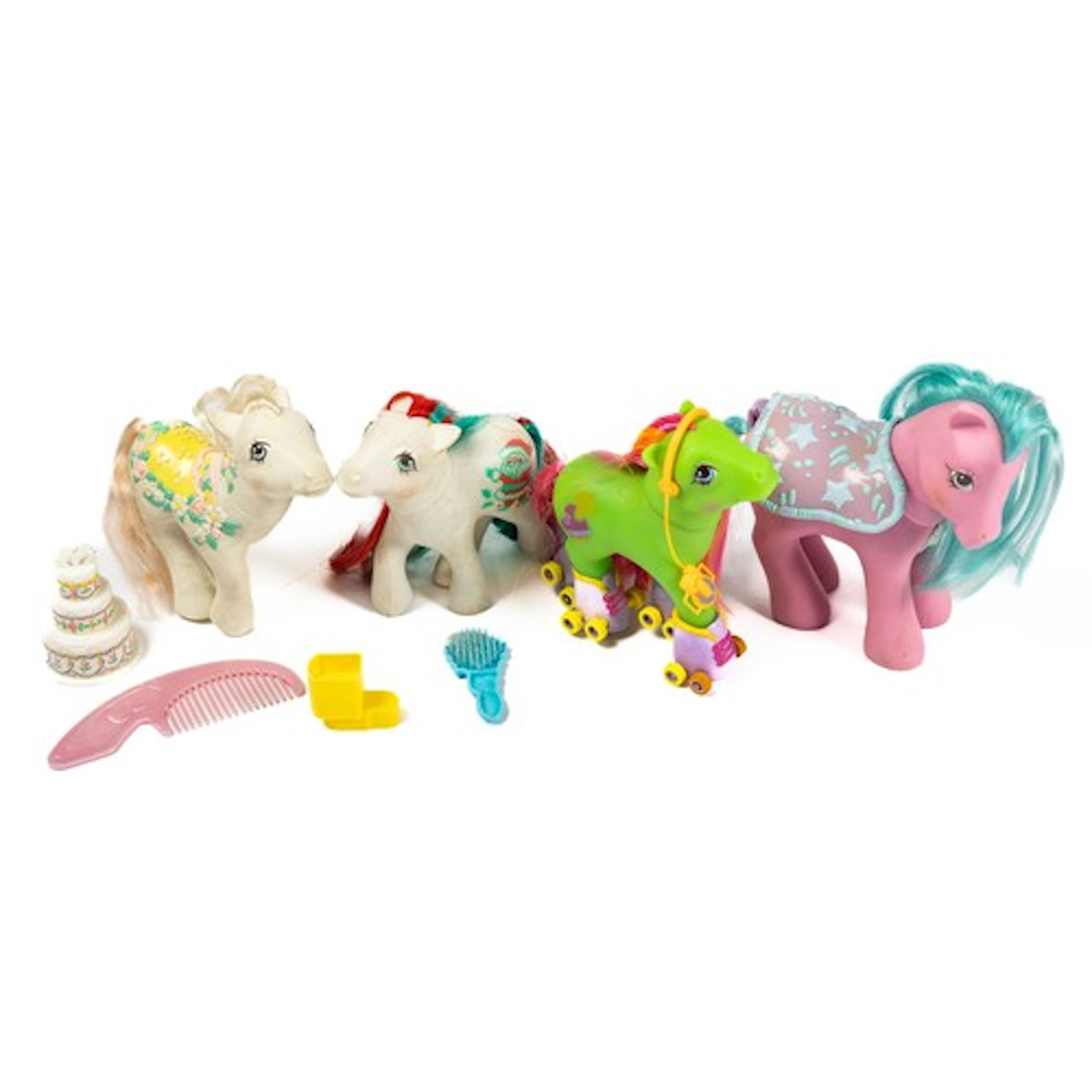 My Little Pony vintage collection comprising four original f...