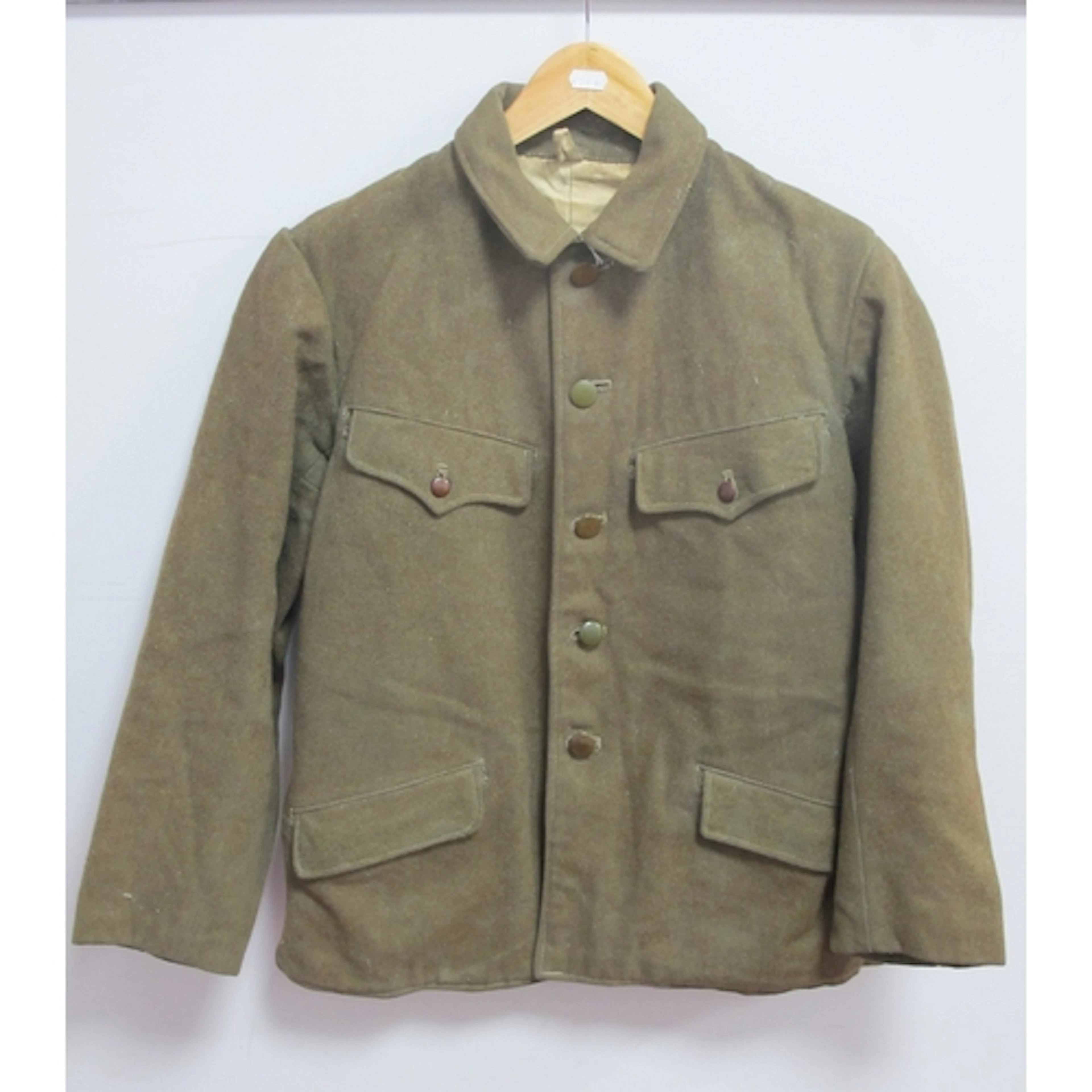 WWII Imperial Japanese Army Type 3 Jacket, Japanese characte...