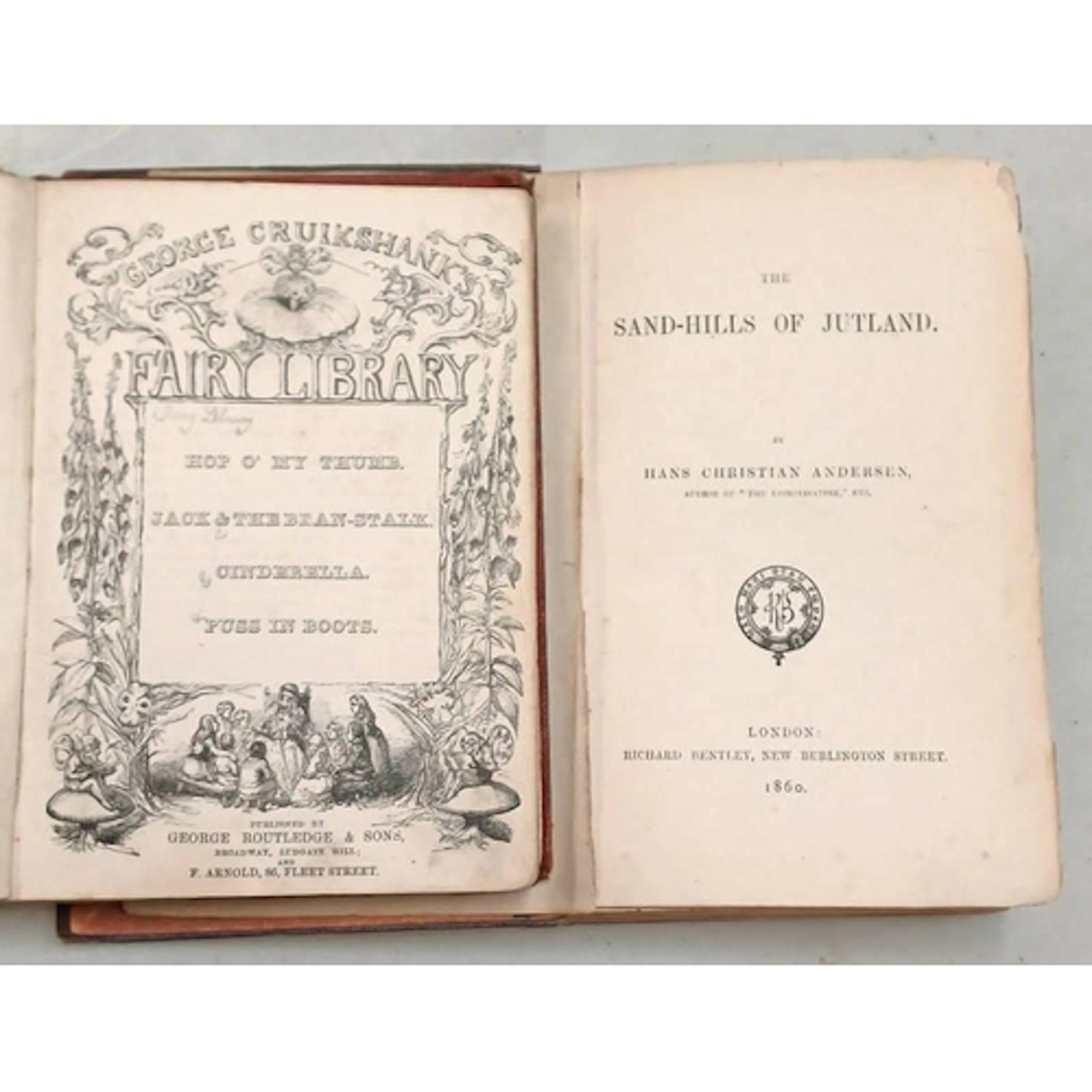 GEORGE CRUIKSHANK'S FAIRY LIBRARY, AND THE SAND-HILLS OF JUT...