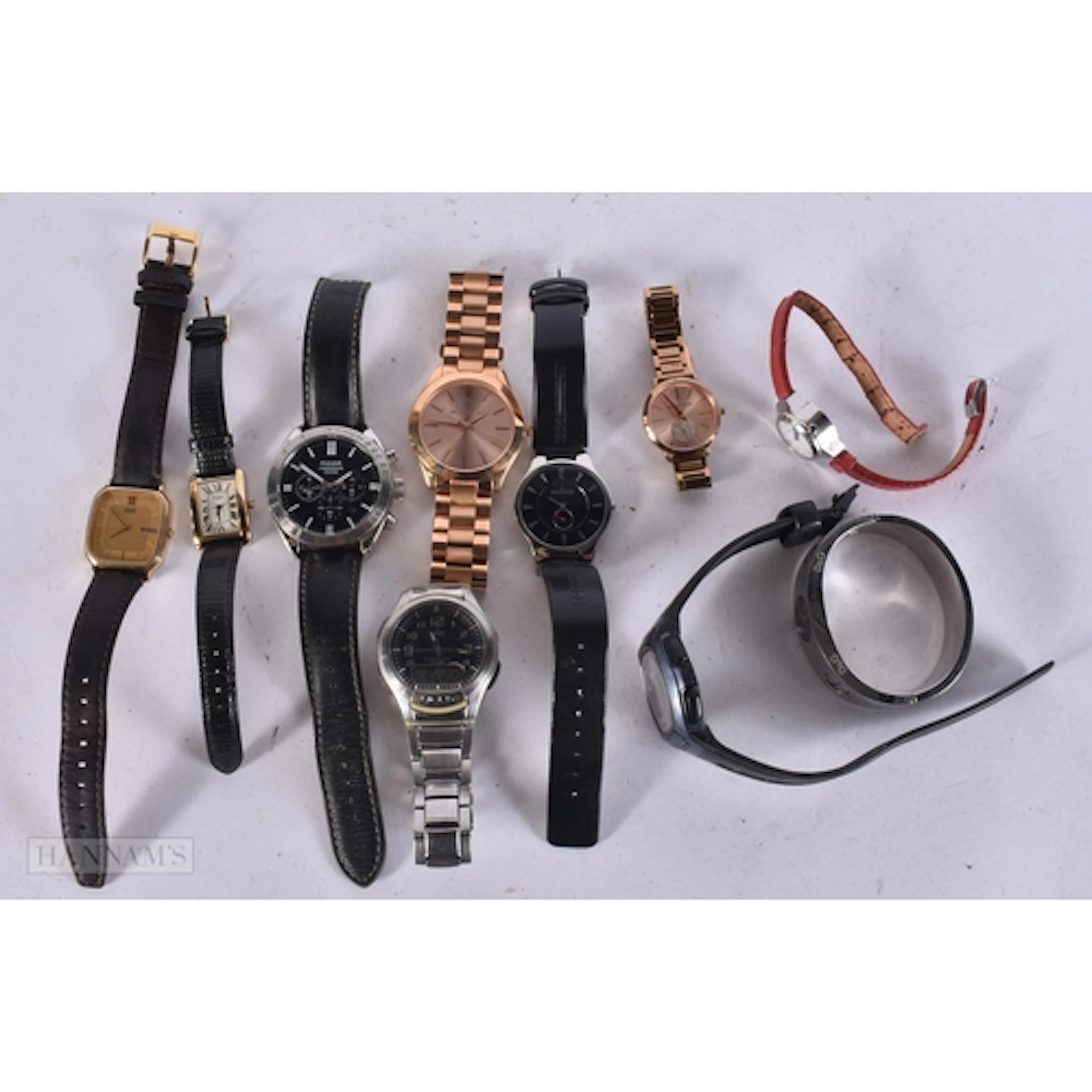 Quartz Watches Assorted Job Lot Mixed Brands & Styles UNTEST...