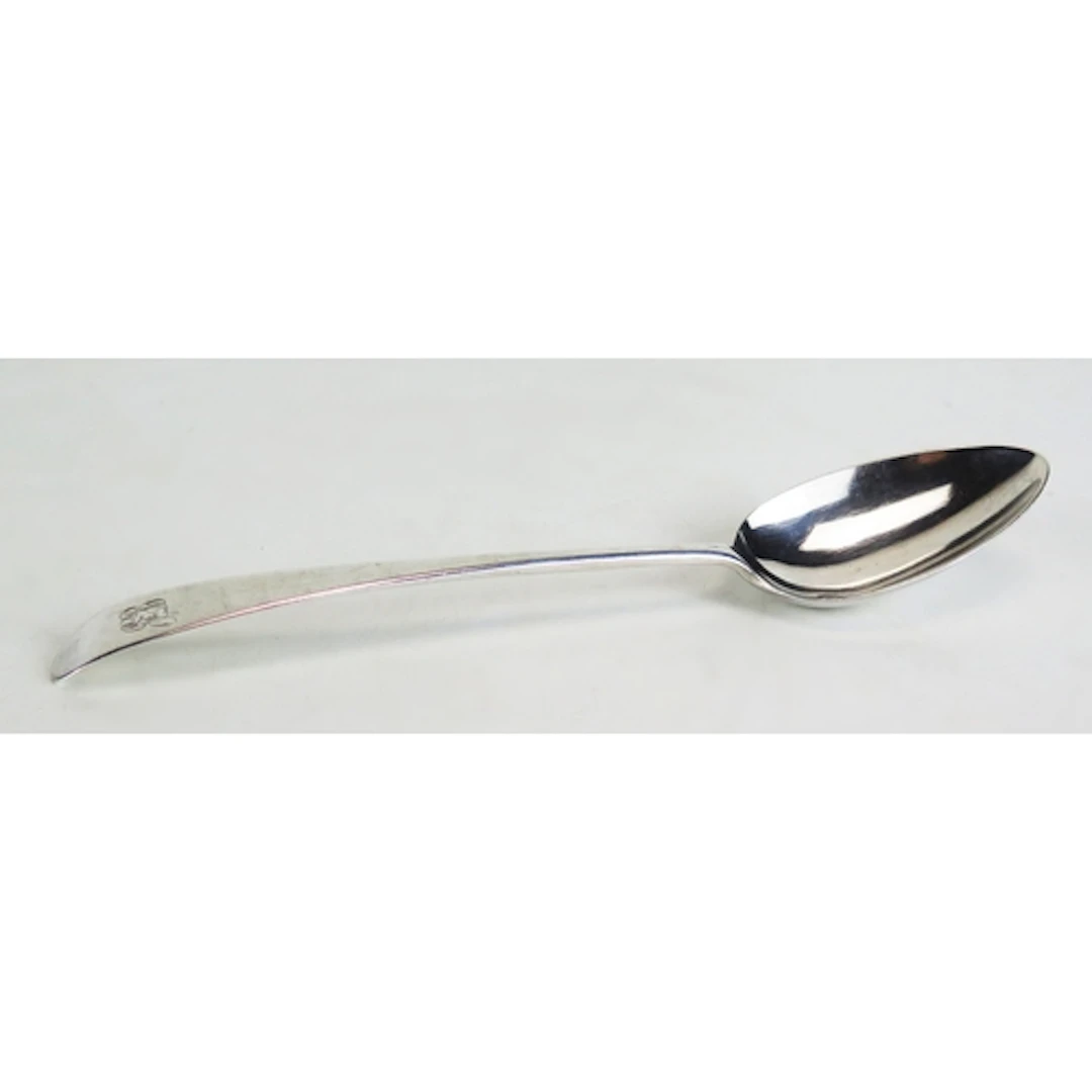 A George III silver Old English pattern table spoon, maker H...