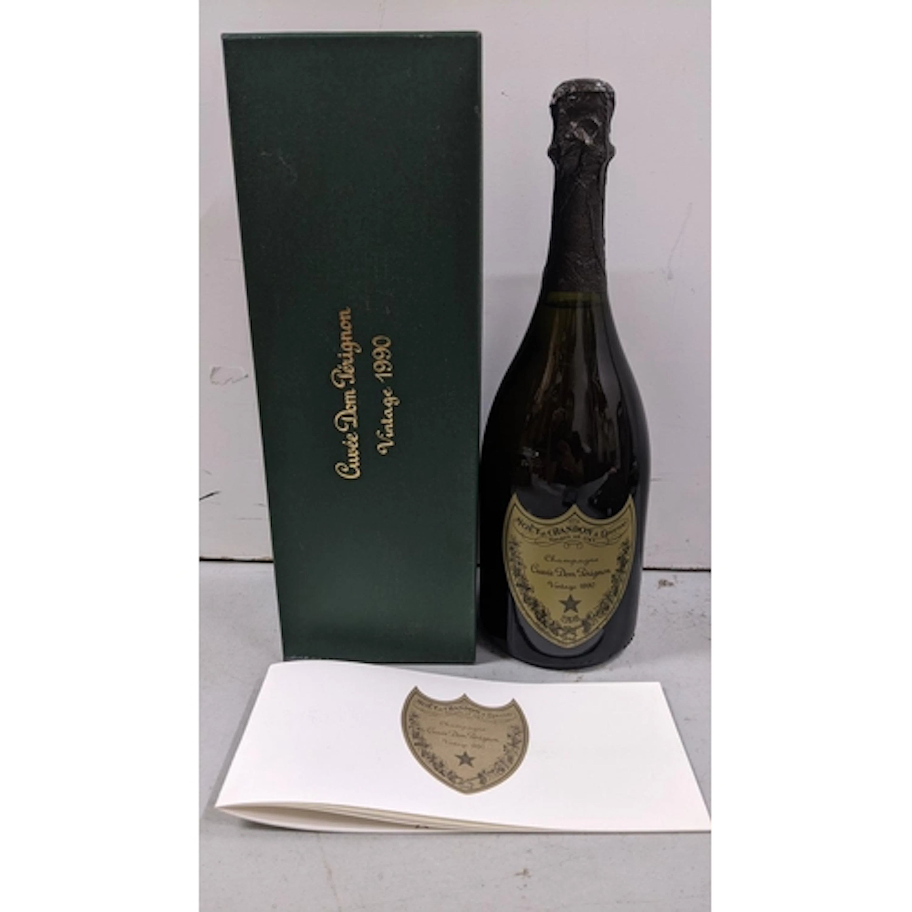 A bottle of Moët & Chandon Cuvée Dom Pérignon Champagne, Vin...