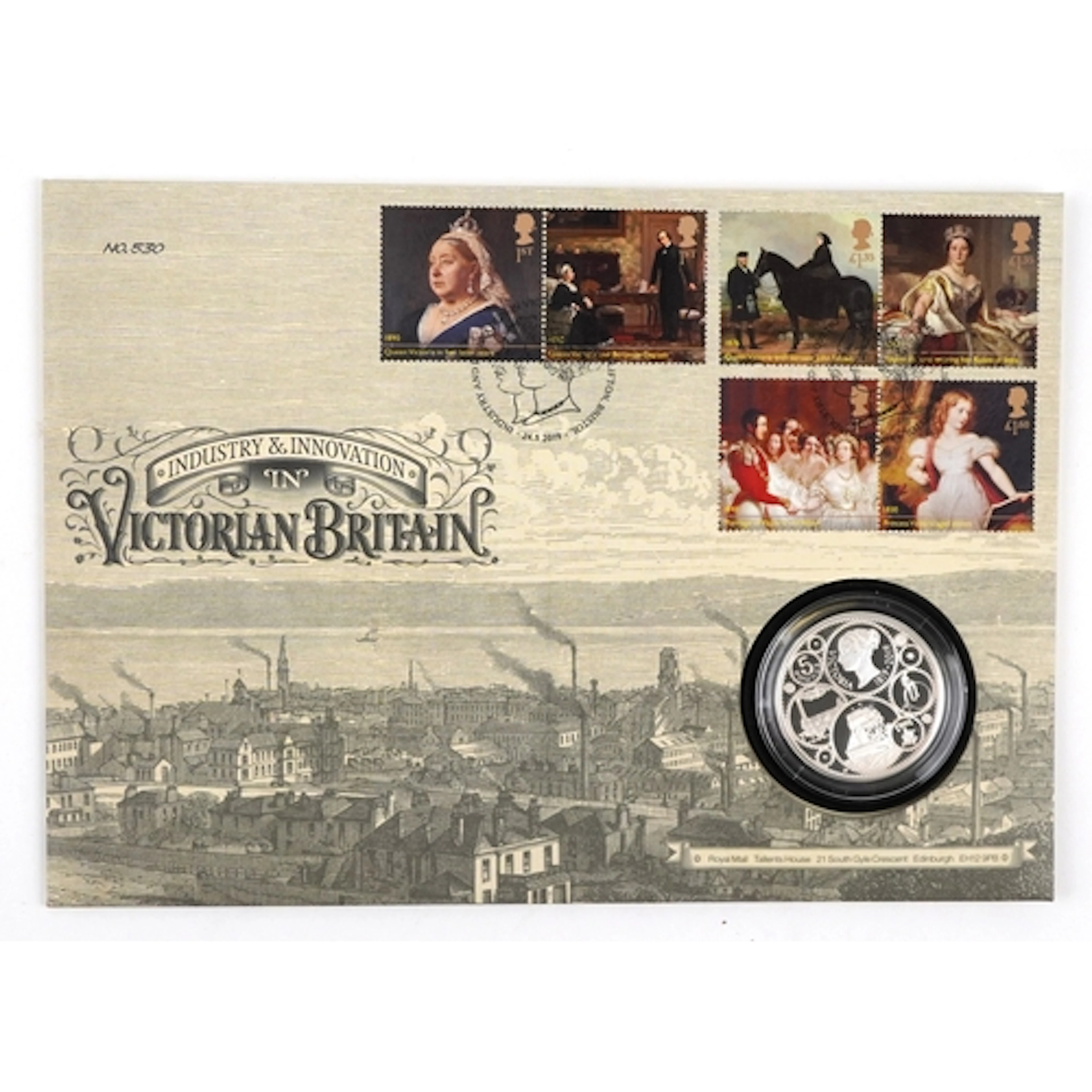 Royal Mail and Royal Mint commemorative coin covers includin...