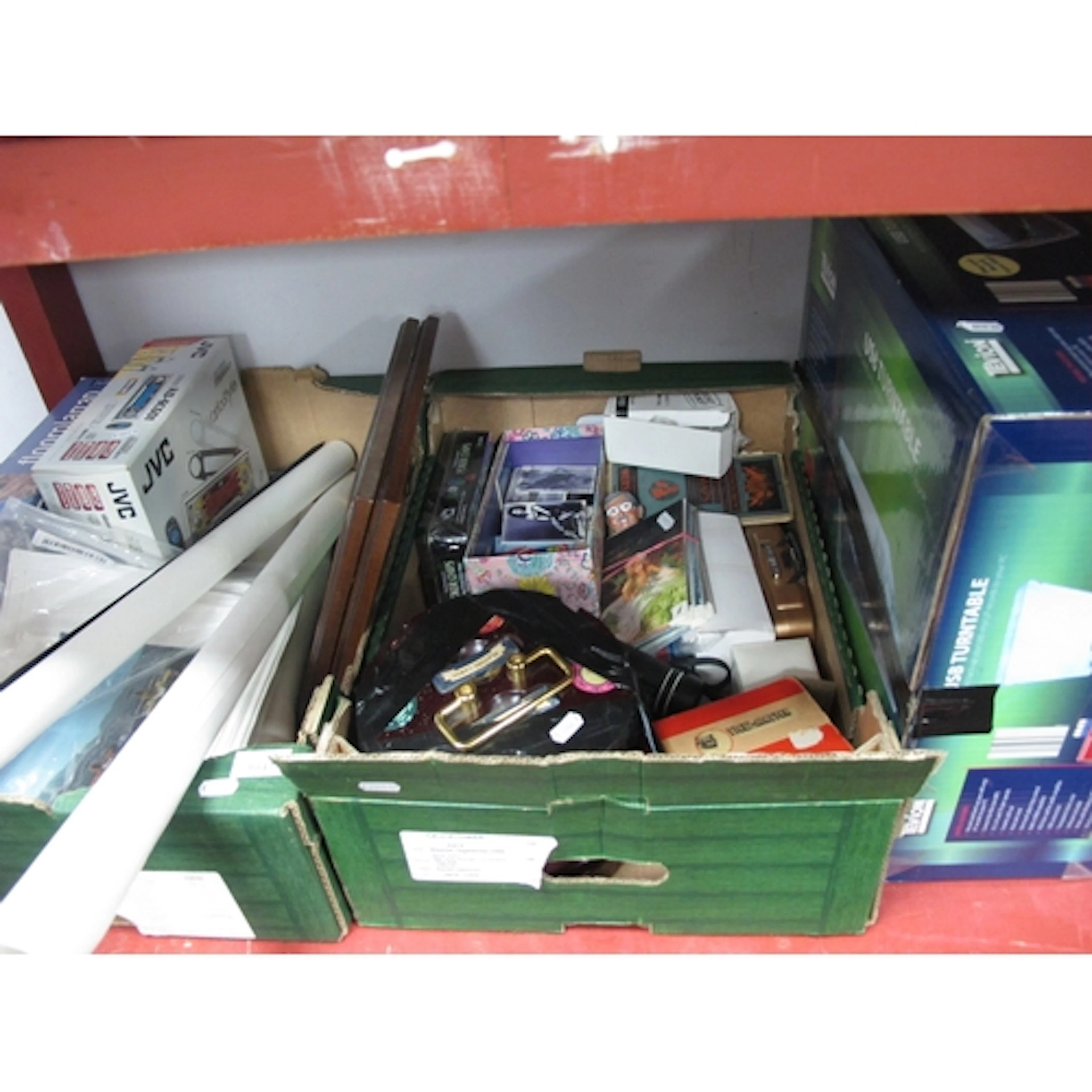 Collectables and electronics, including boxed Tevion USB tur...