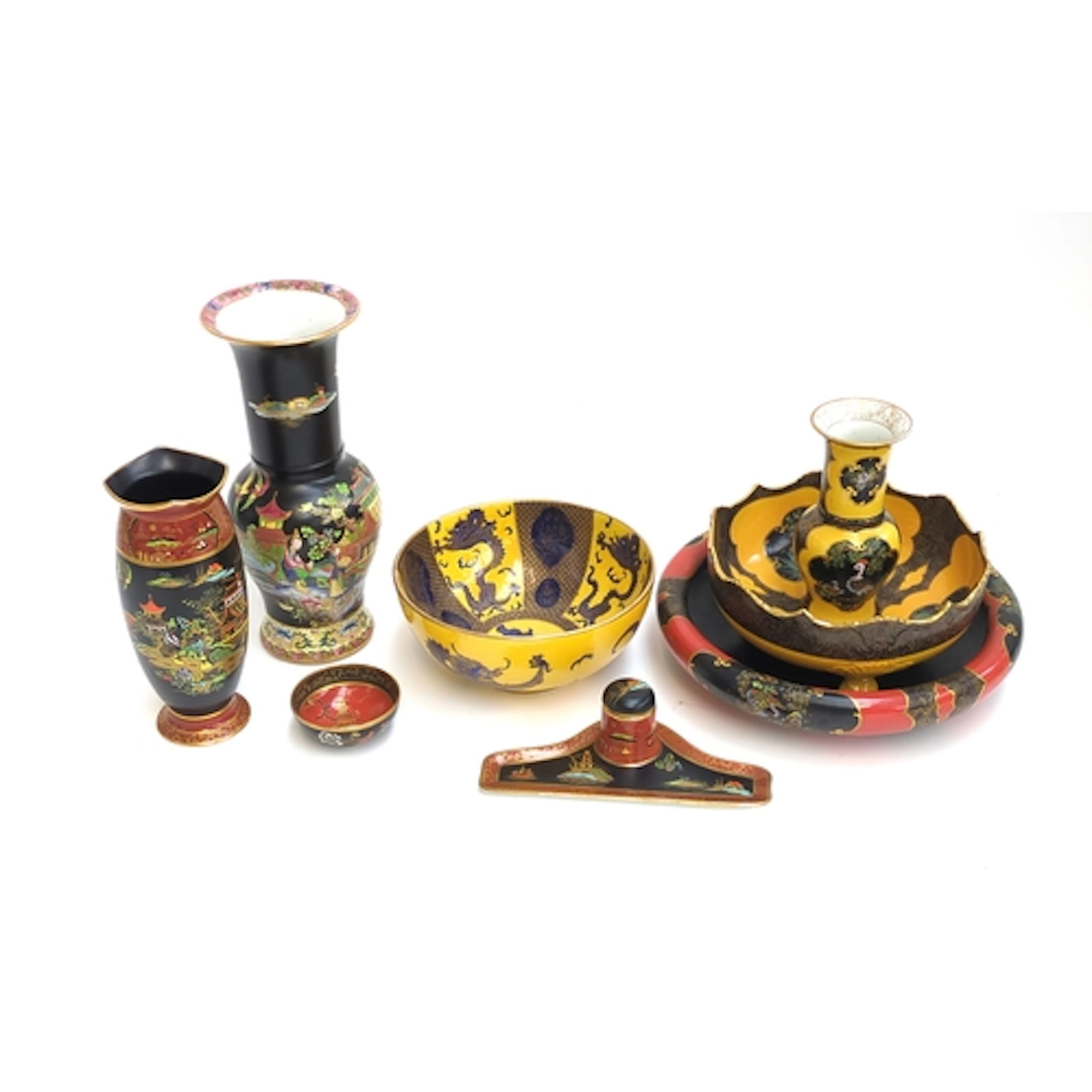 A collection of W & R Carlton Ware to include: a 'Worcester ...
