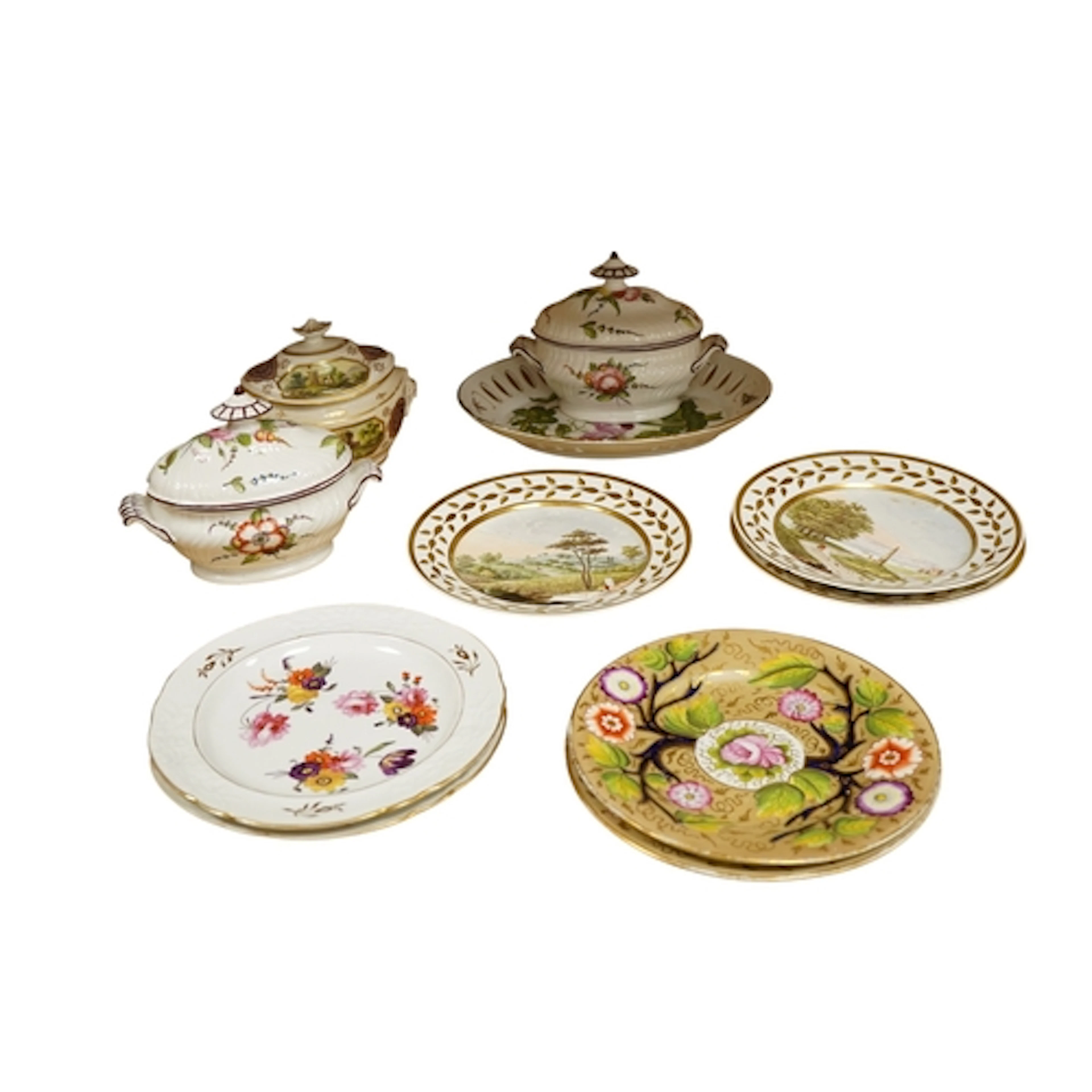 A group of late 18th / early 19th century English ornamental...