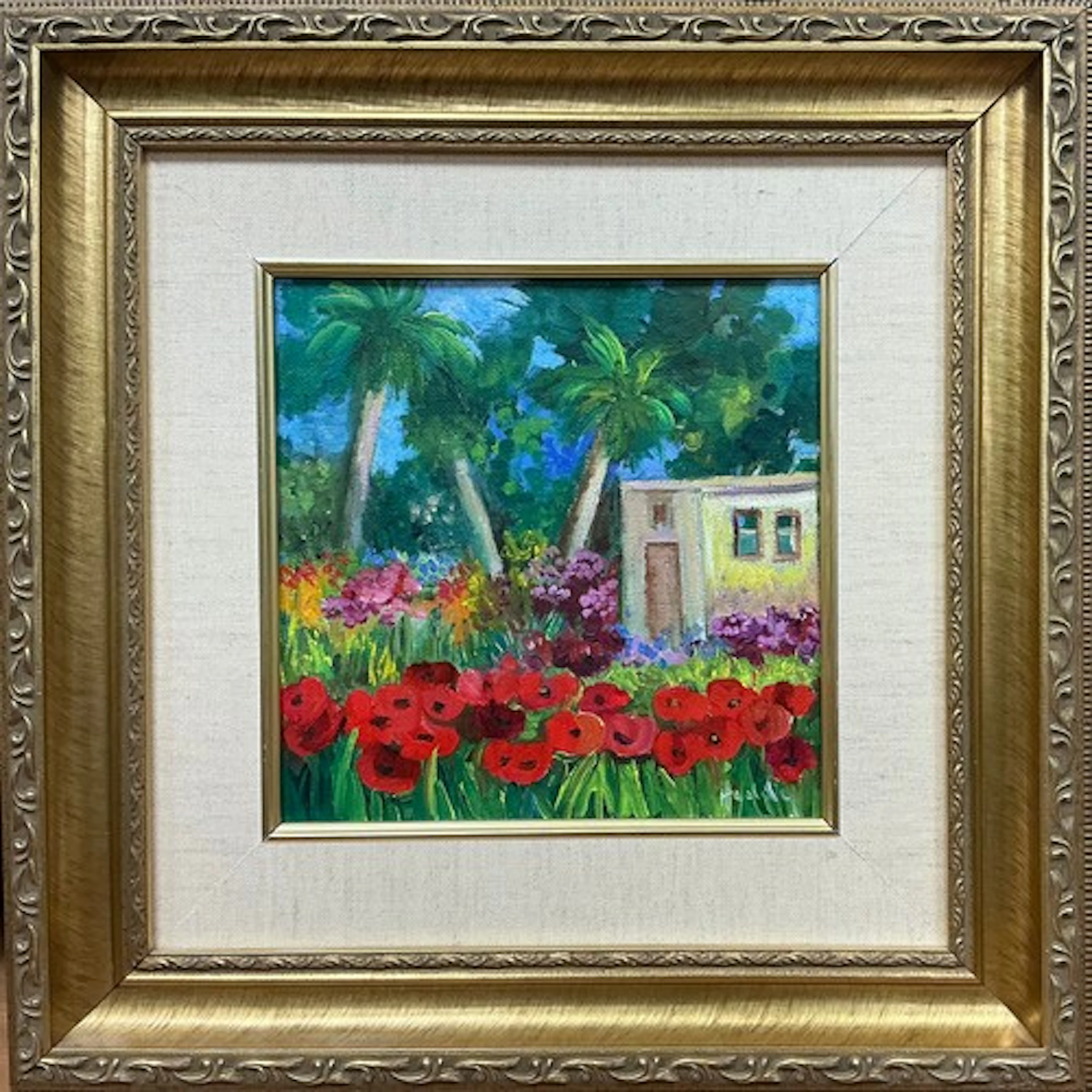 Heddy Kun (Yugoslavian / Israeli, bn. 1936) Poppies and Pa...