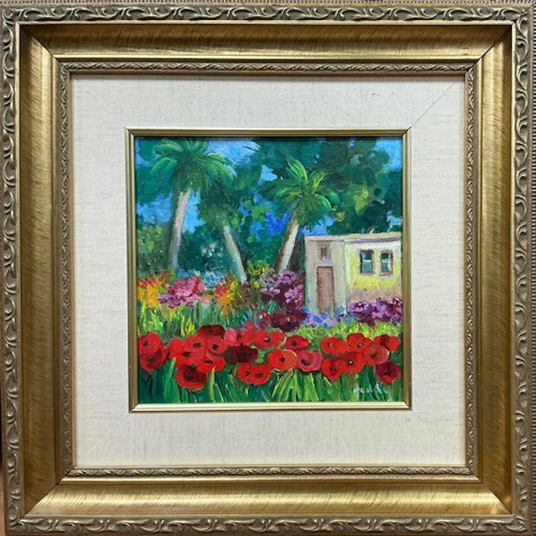 Heddy Kun (Yugoslavian / Israeli, bn. 1936) Poppies and Pa...