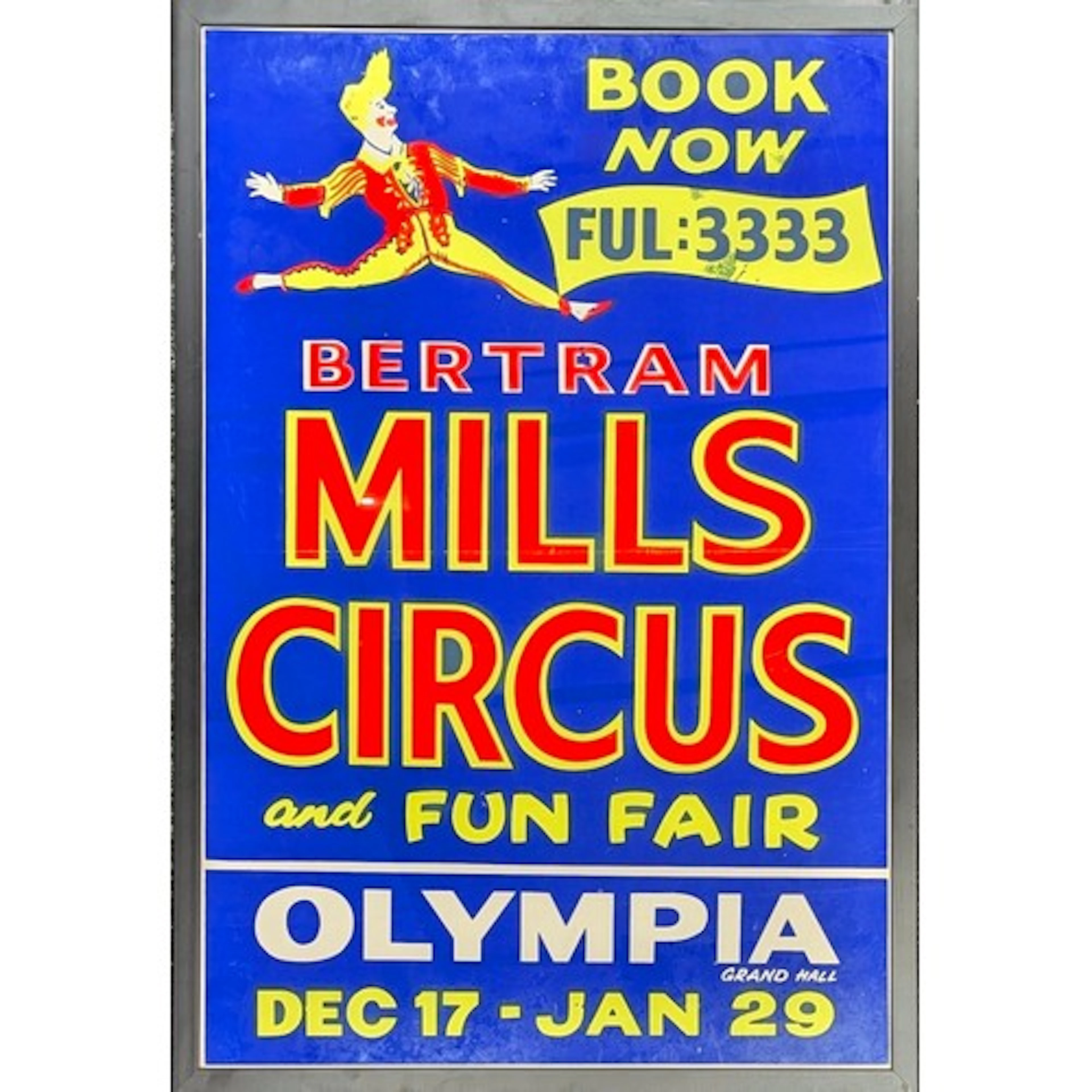 Circus & Fairground - a poster, Bertram Mills Circus and Fun...