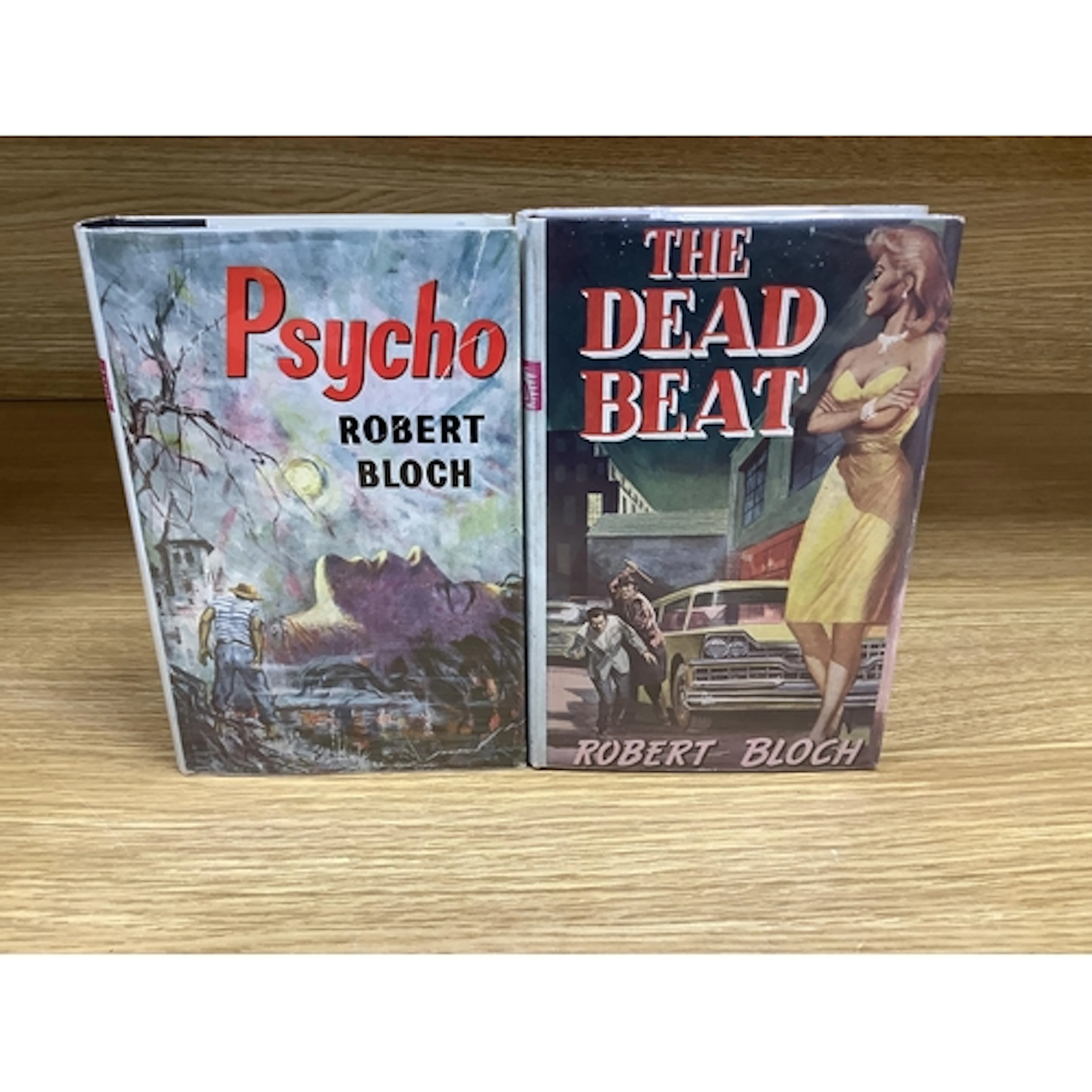 ° ° Bloch, Robert. Psycho & The Dead Beat. First UK editions...
