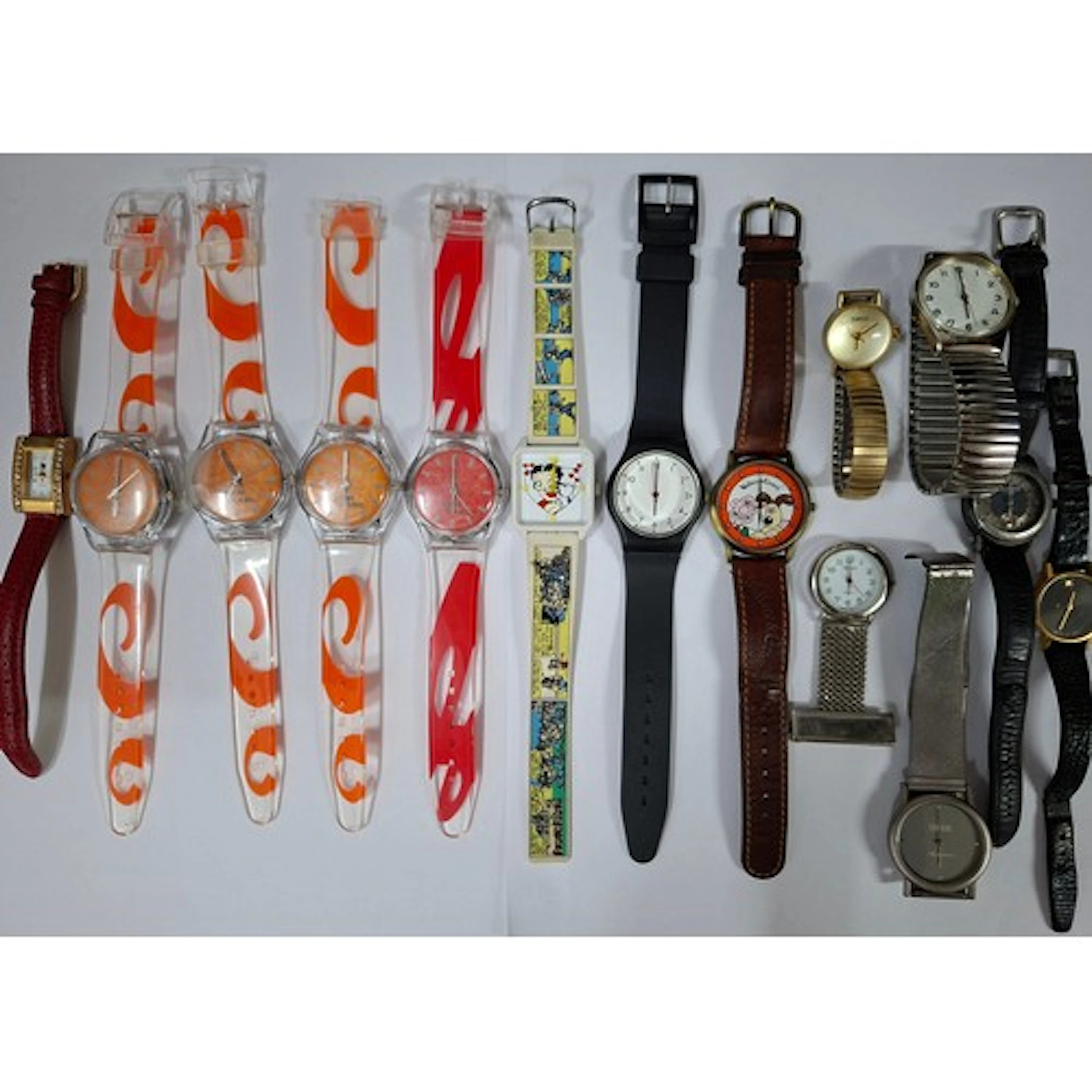 A quantity of fashion watches to include jelly strap watches...
