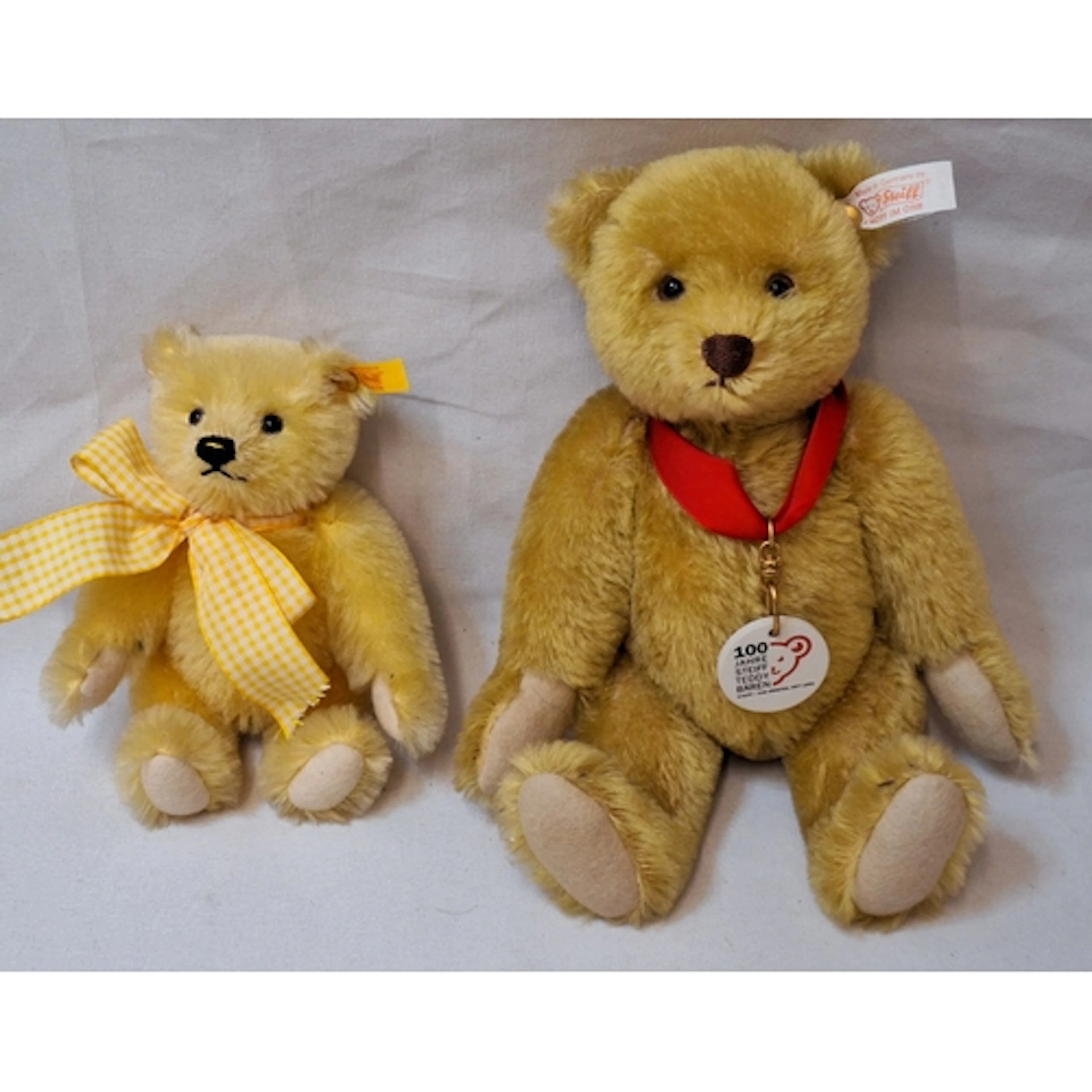 Steiff Golden Mohair Teddy Bear 2002 100 Years No. 671036 & ...