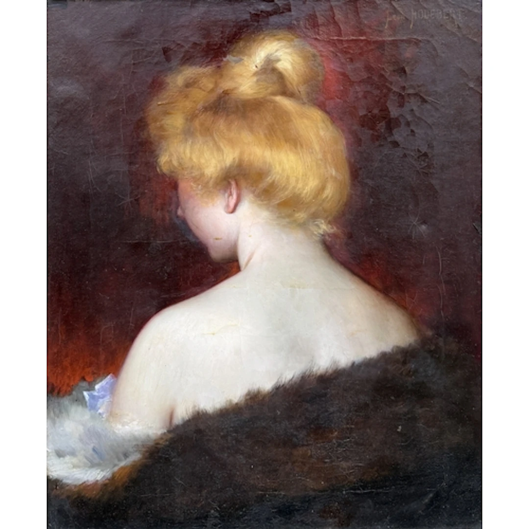 LEON AUGUSTE CESAR HODEBERT (FRENCH 1852-1914): BELLE EPOCH ...