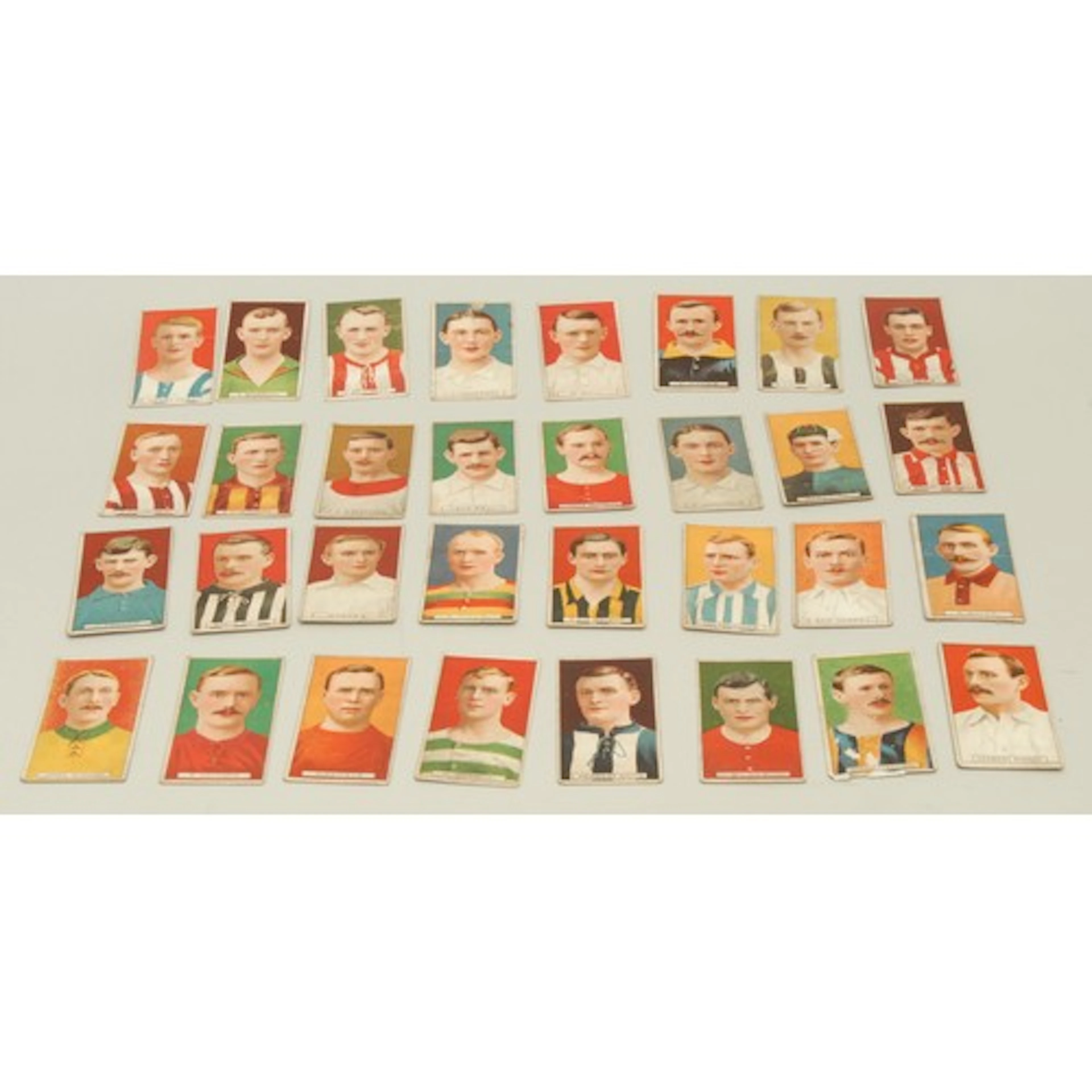 Cigarette cards, Cohen Weenen, Football Captains, 1907-08, 3...