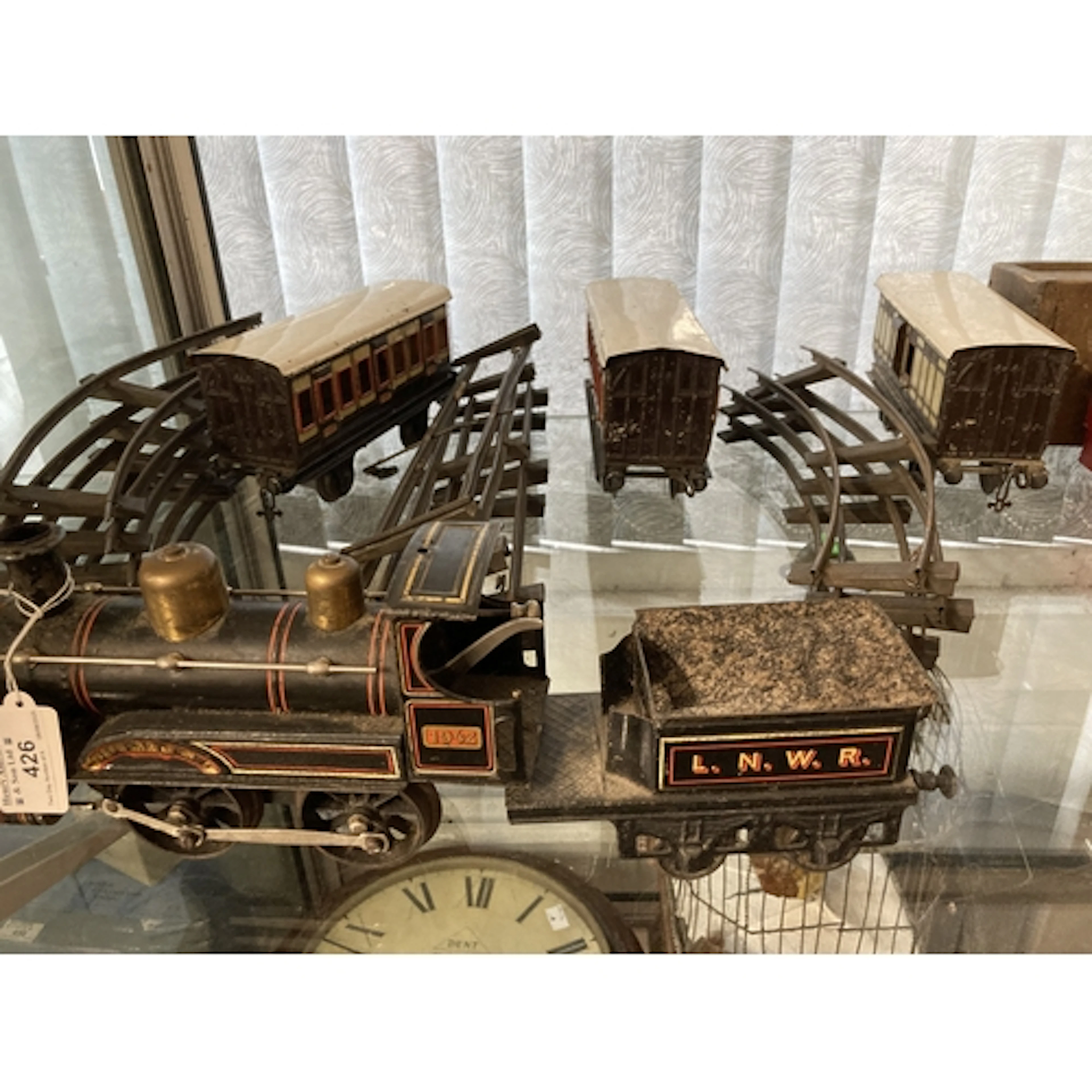 Toys - Tinplate: Toys - Tinplate Bing Jupiter train 040 set...