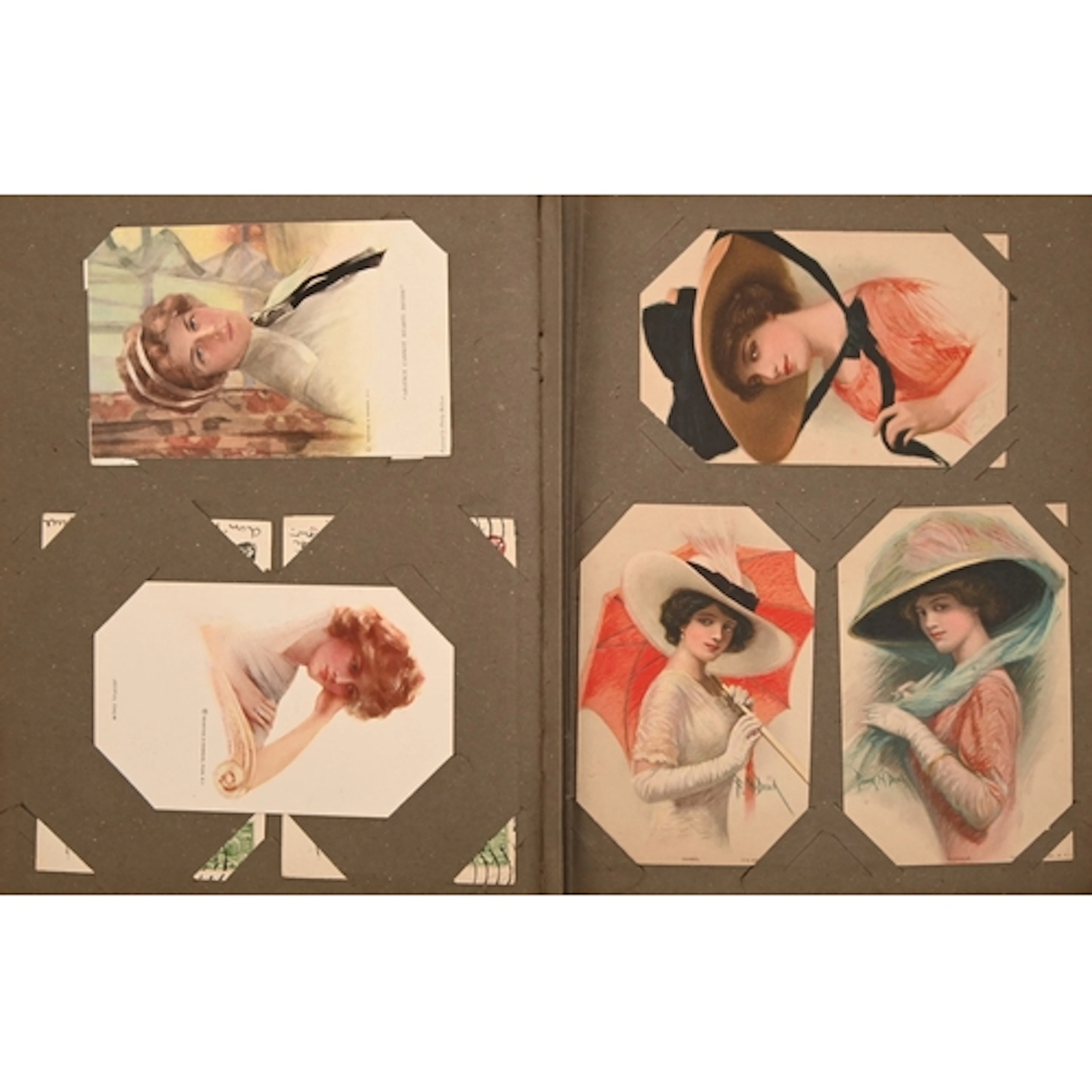 Postcards. Glamour, c1910-20, the artists including Baribal,...