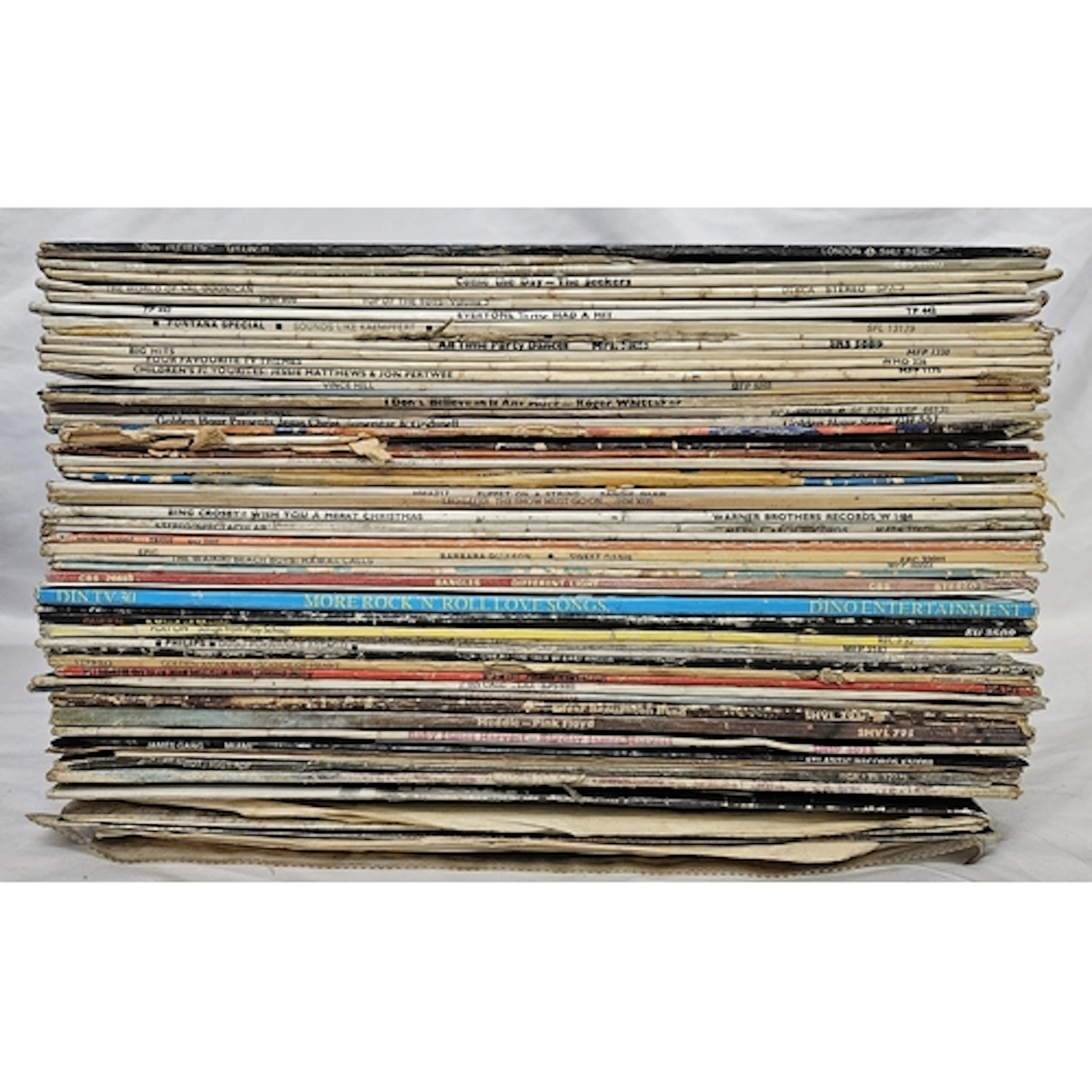 Vinyl Records/Albums (many A/f) incl. Rolling Stones Black &...