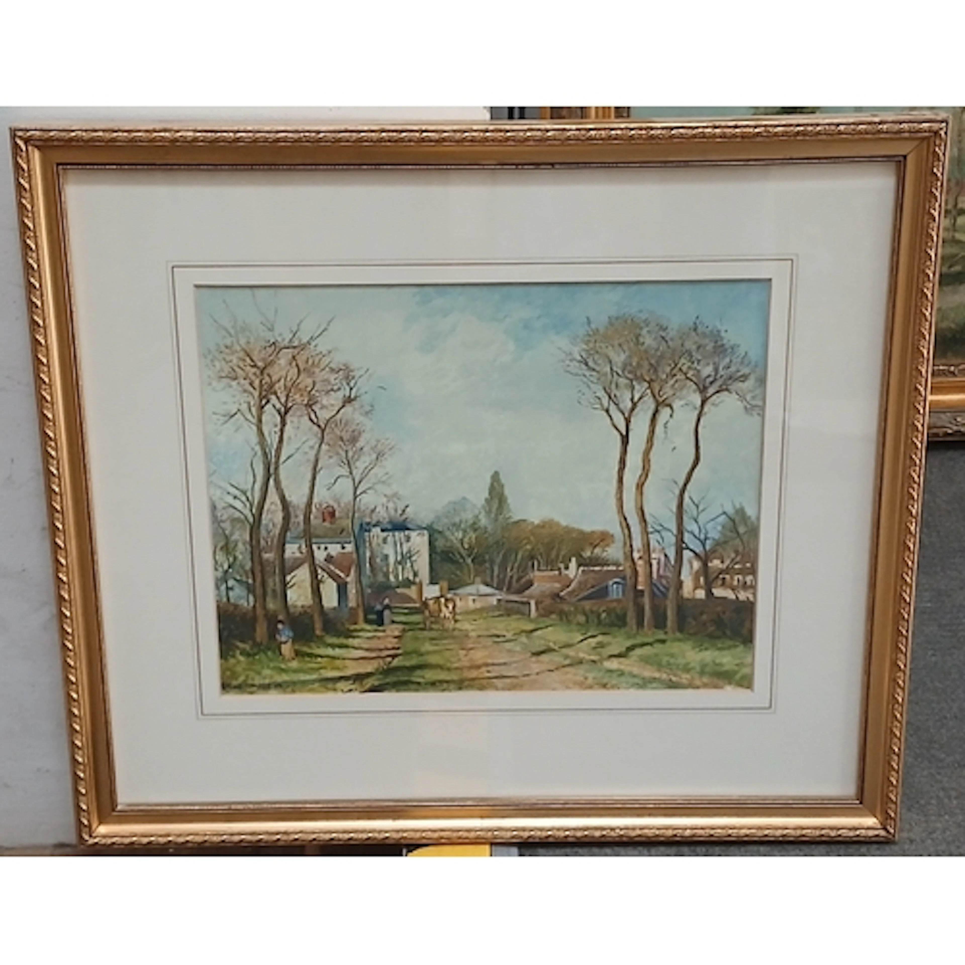 Robin J Riley, after Camille PIssaro (1830-1903), 'Centre of...