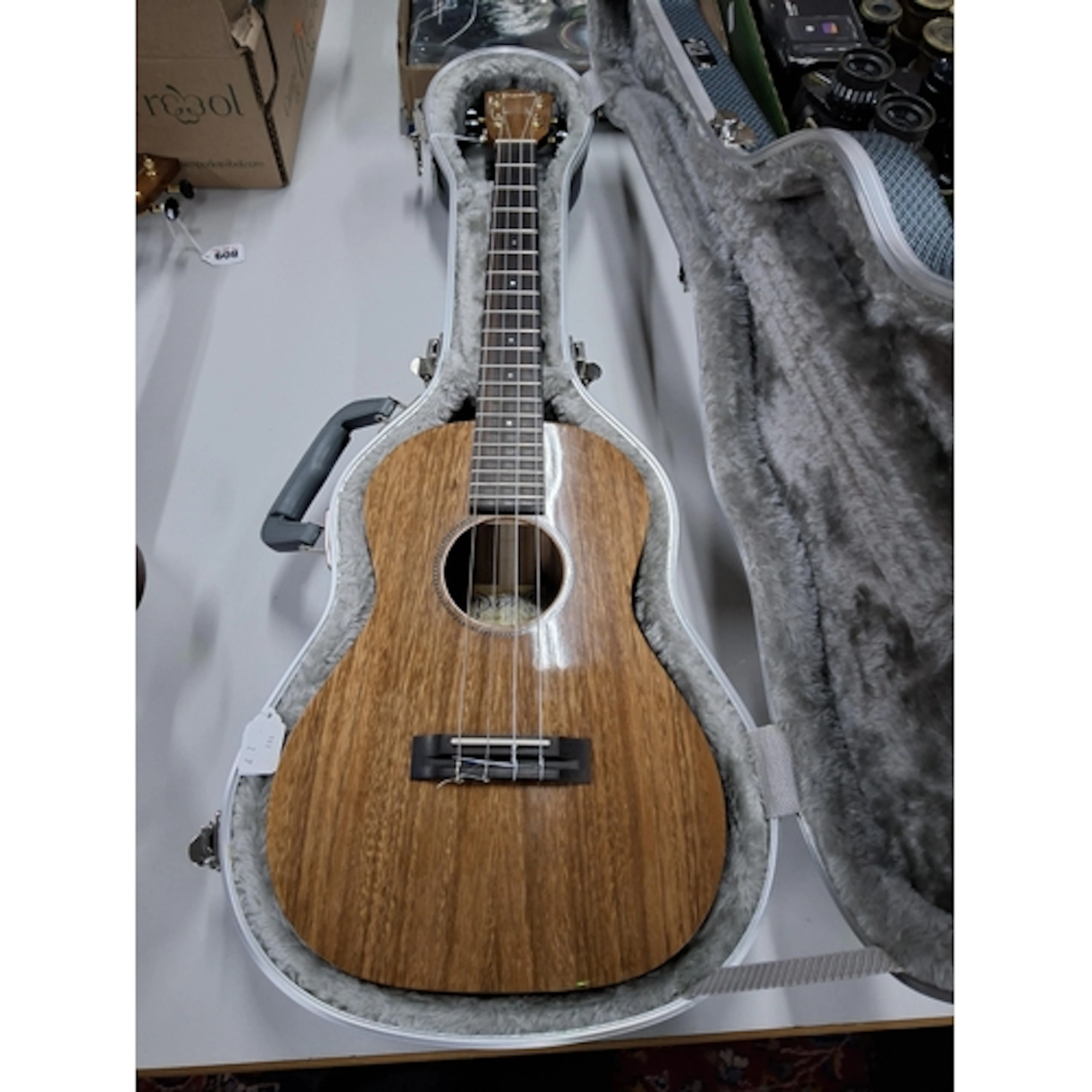 A PONO ABD DELUXE BARITONE UKULELE designed and supervised b...