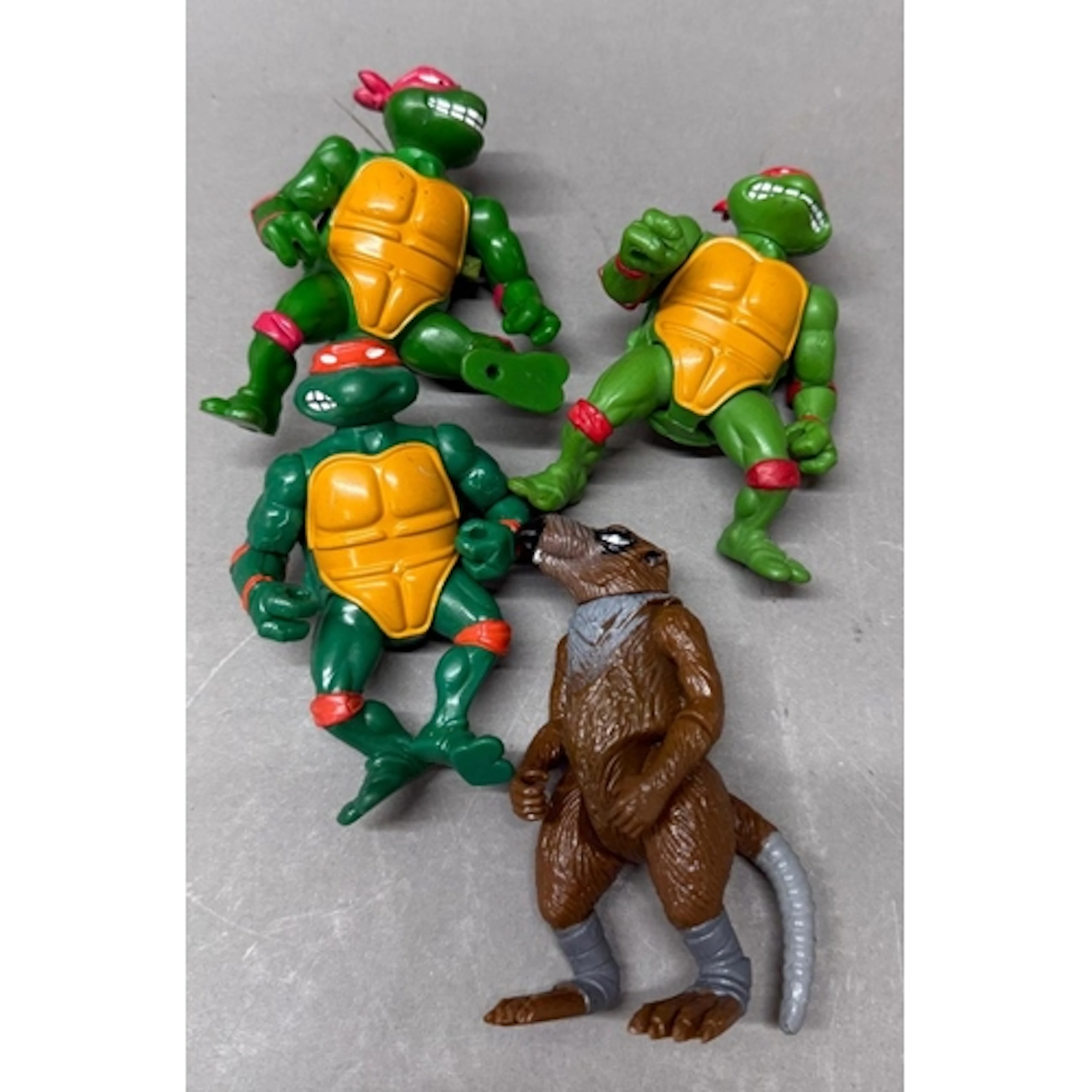 1988 Playmates Toys Mutant Ninja Turtle Figures