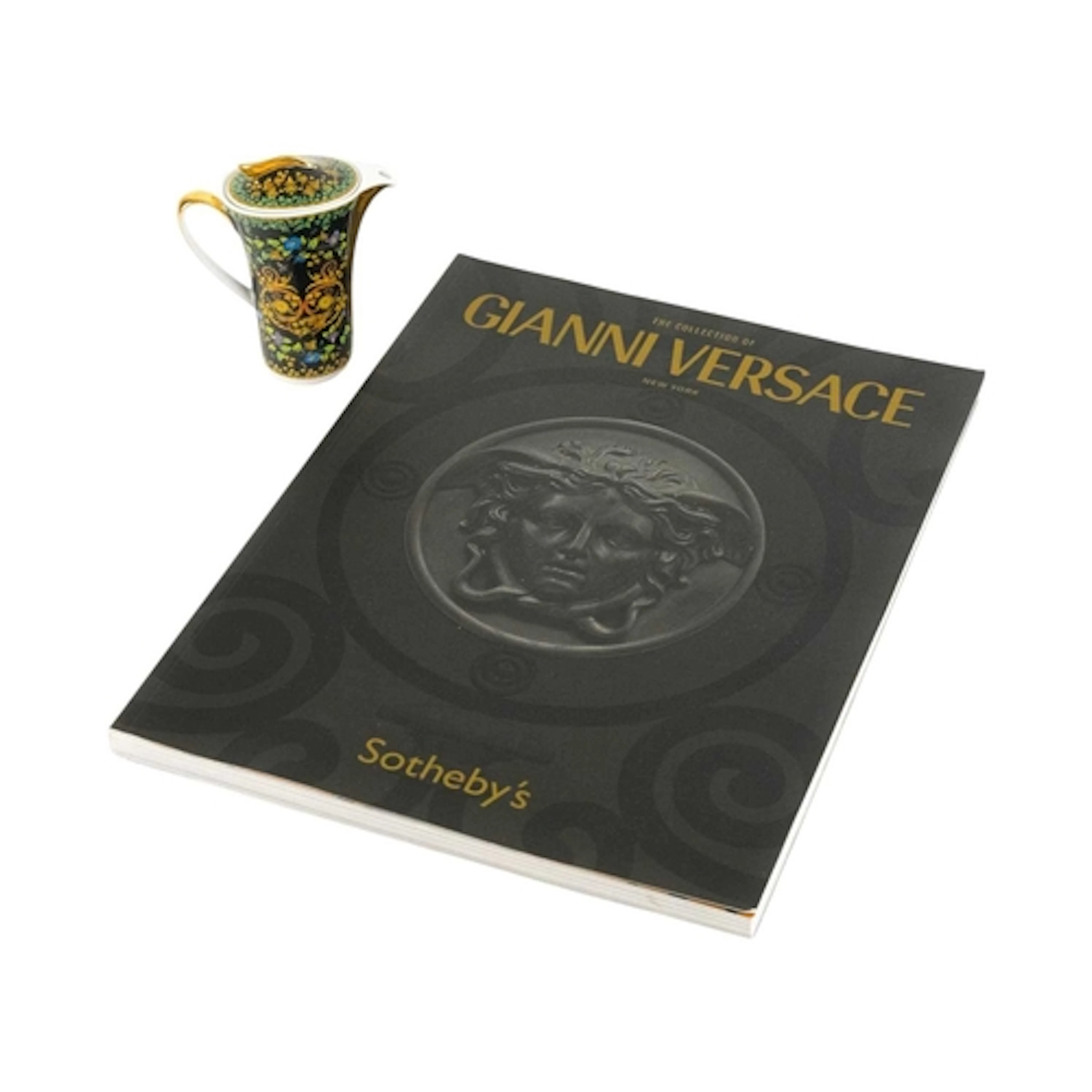 Gianni Versace interest. A Rosenthal 'Gold Ivy' pattern Vers...