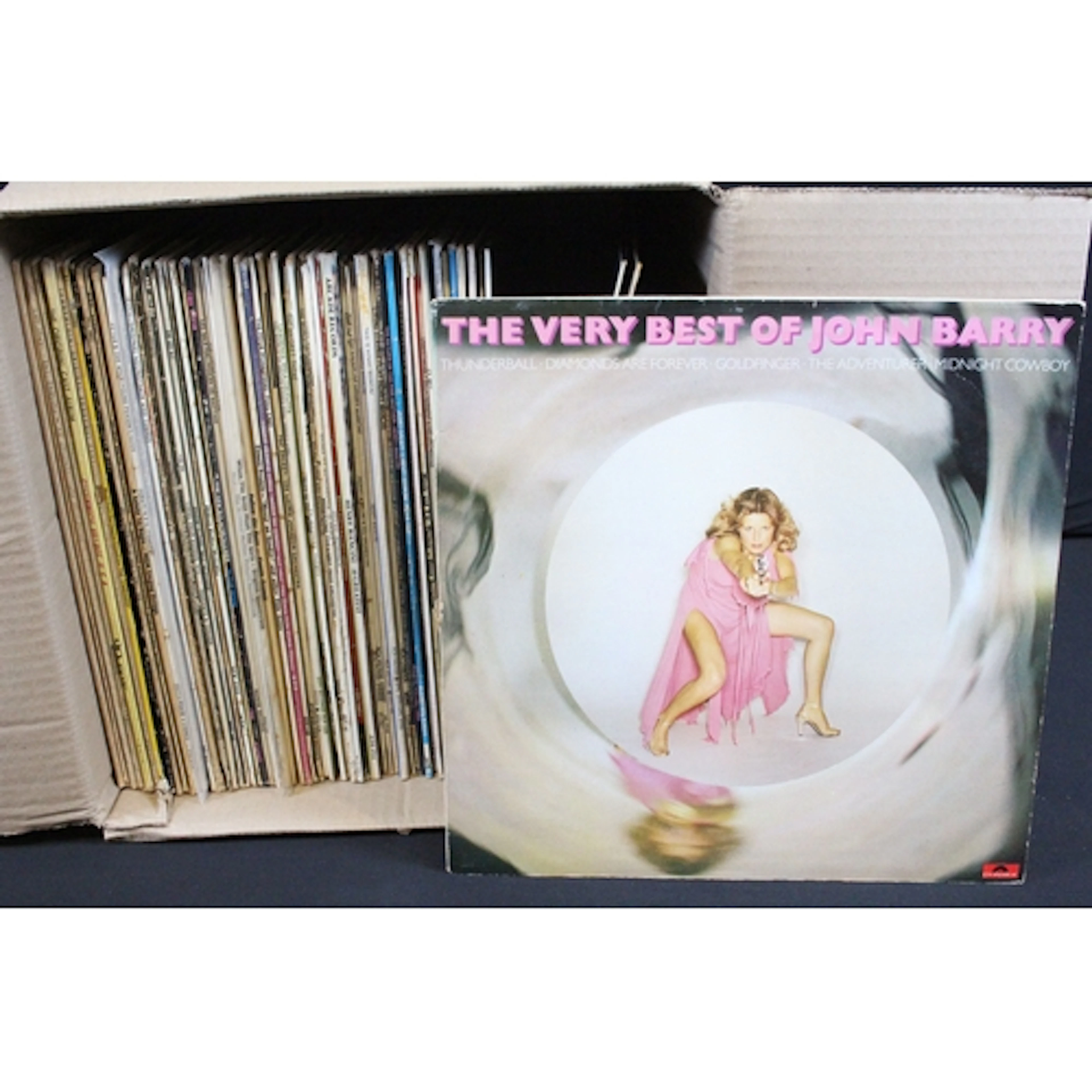 Vinyl - Over 70 TV & Film soundtrack LPs to include John Bar...