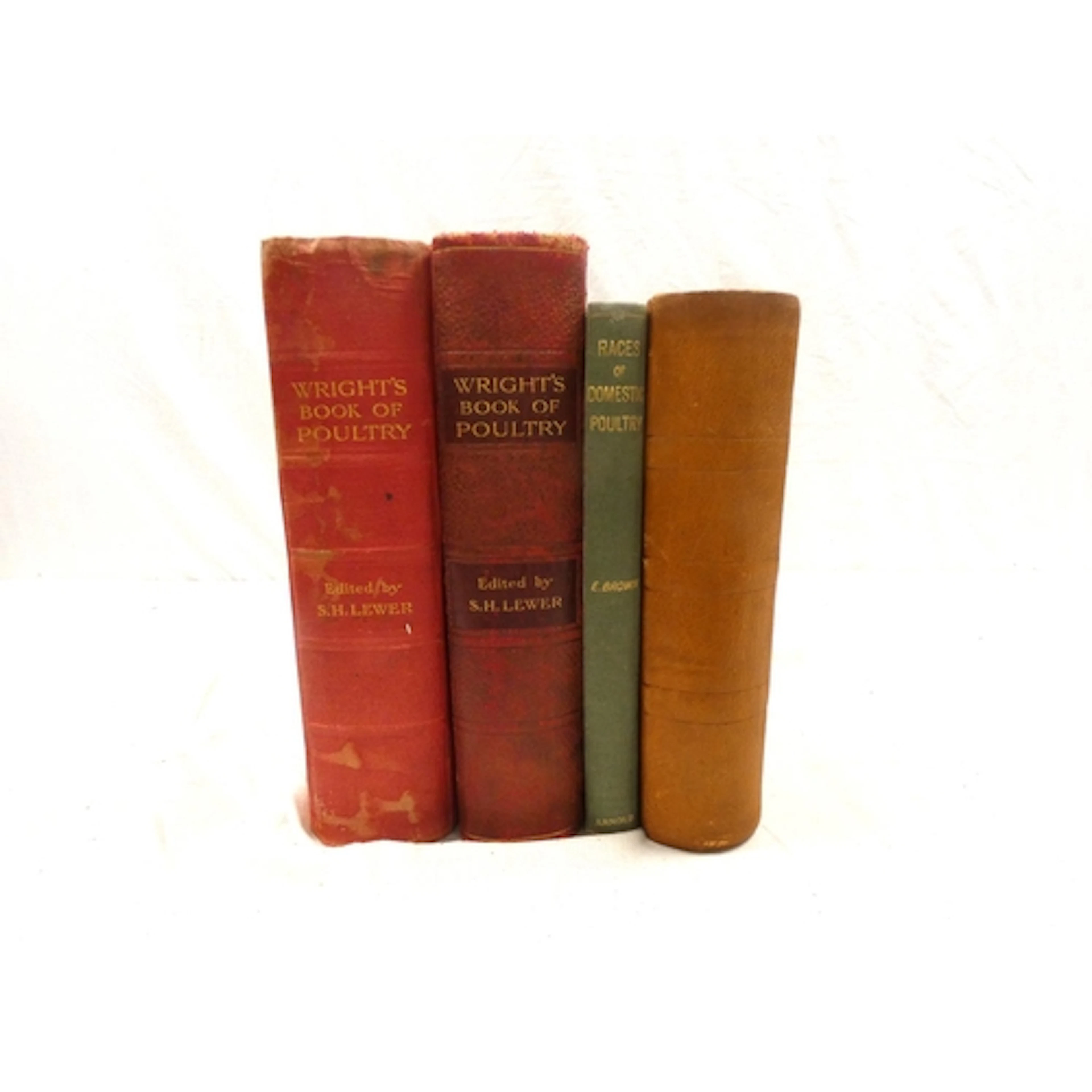 LEWER S. H. (Ed). Wright's Book Of Poultry. 2 cop...