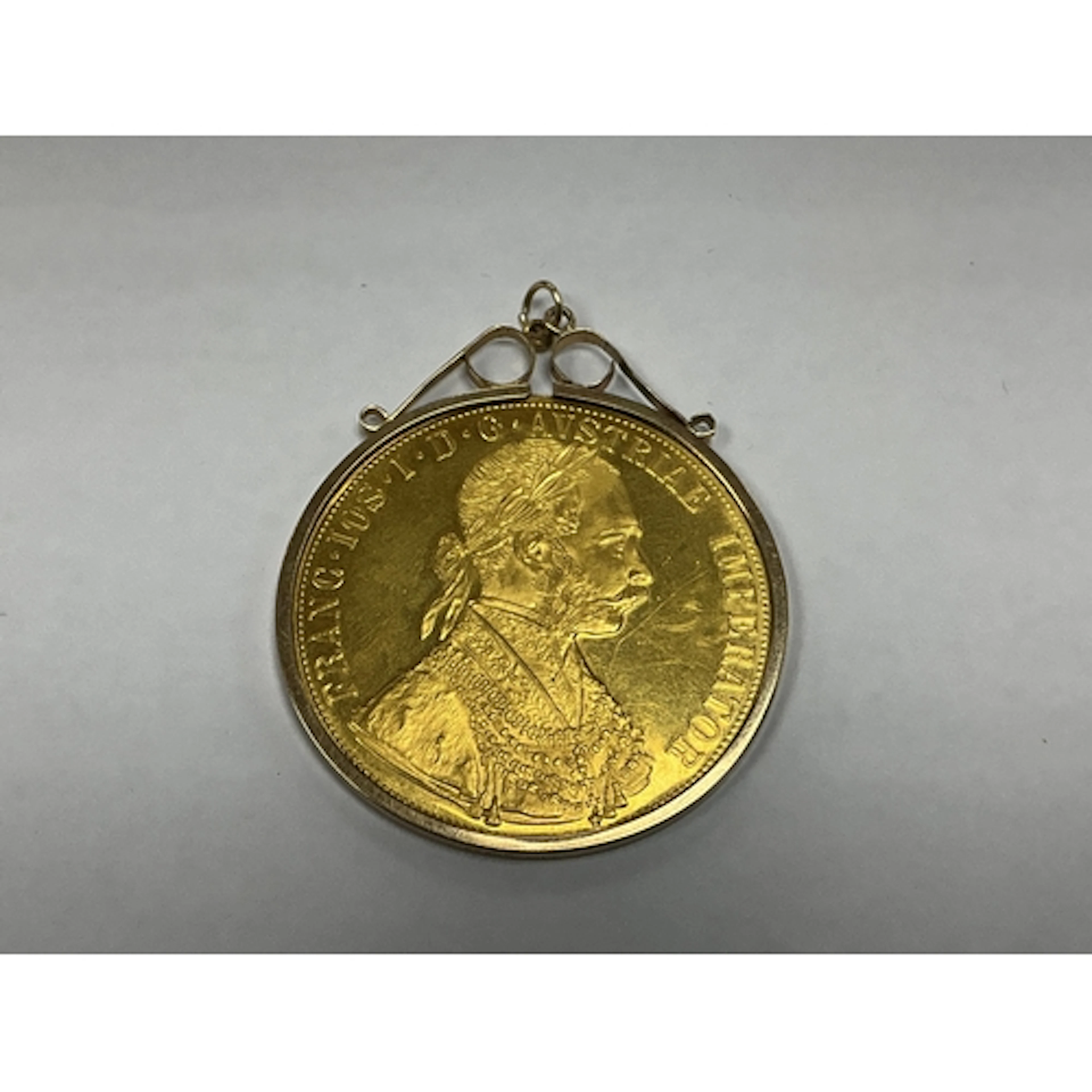 Austrian Empire gold coins, 1915 (restrike), gold 4 Ducats, ...