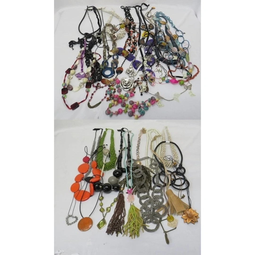 Contemporary Costume Jewellery necklaces, large statement ne...