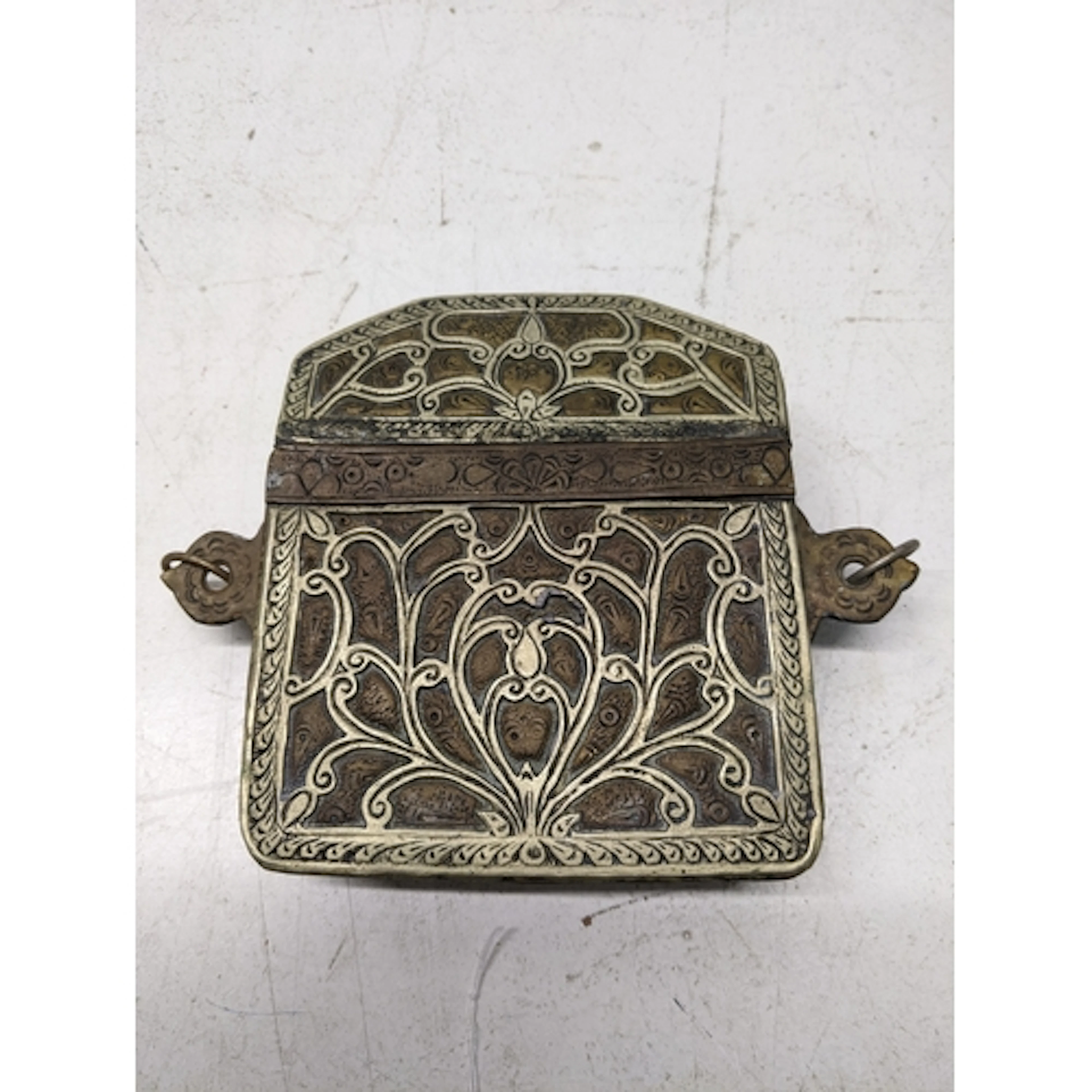 A 19th/early 20th century Moroccan Berber brass and silver p...