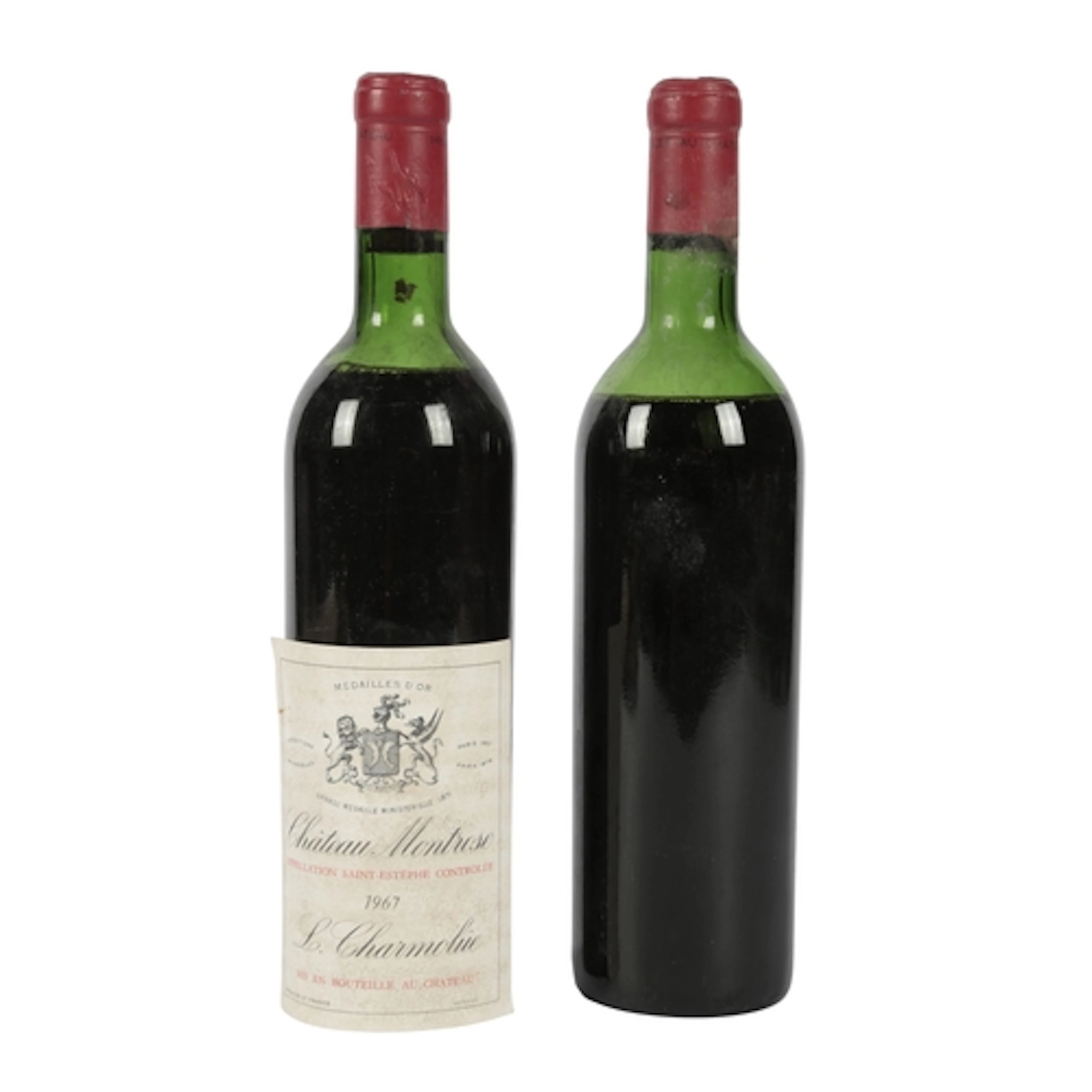 1966 Chateau Montrose, Saint-Estephe, France (2) Labelled Jo...