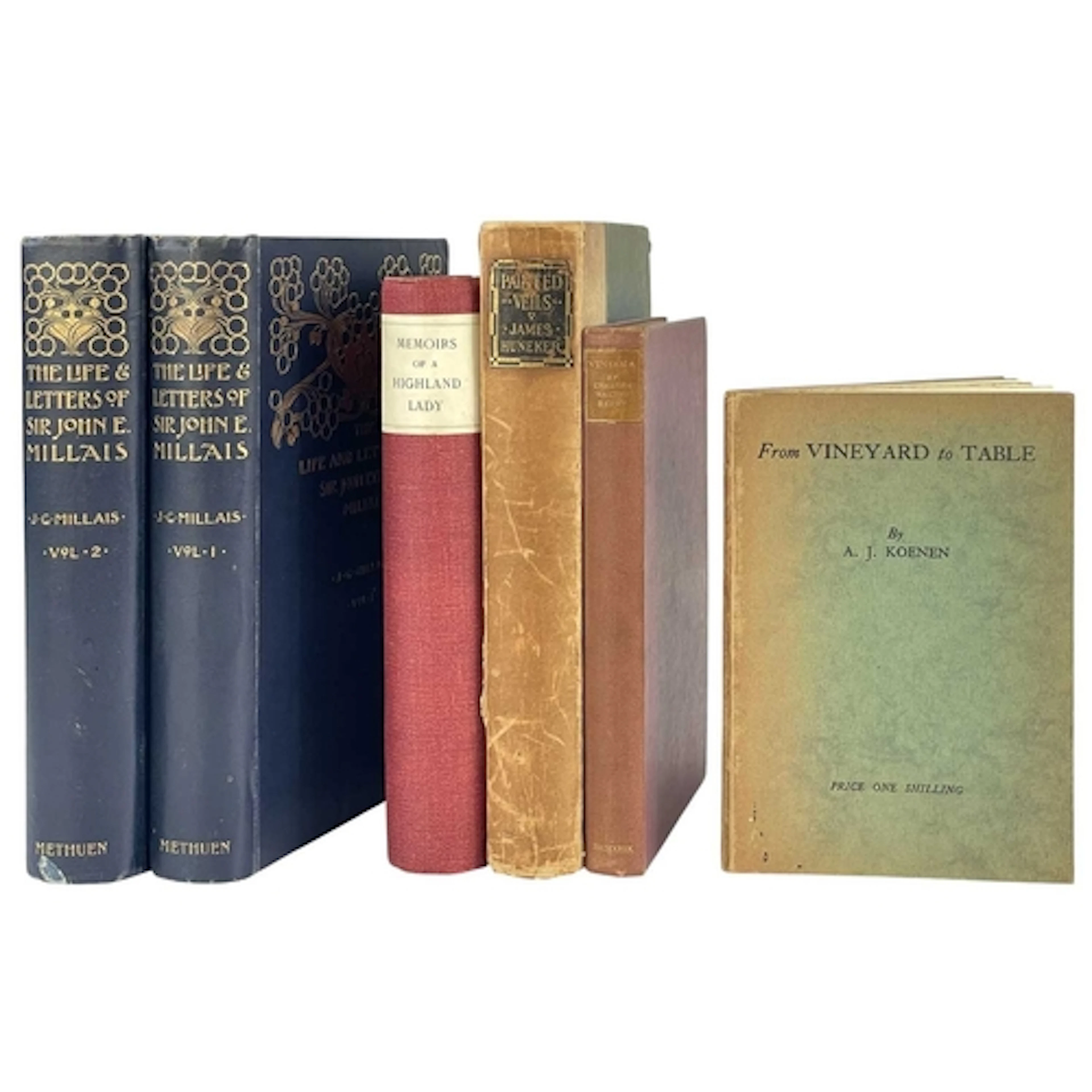 Seven good works. Charles Walter Berry. 'Viniana,' signed an...