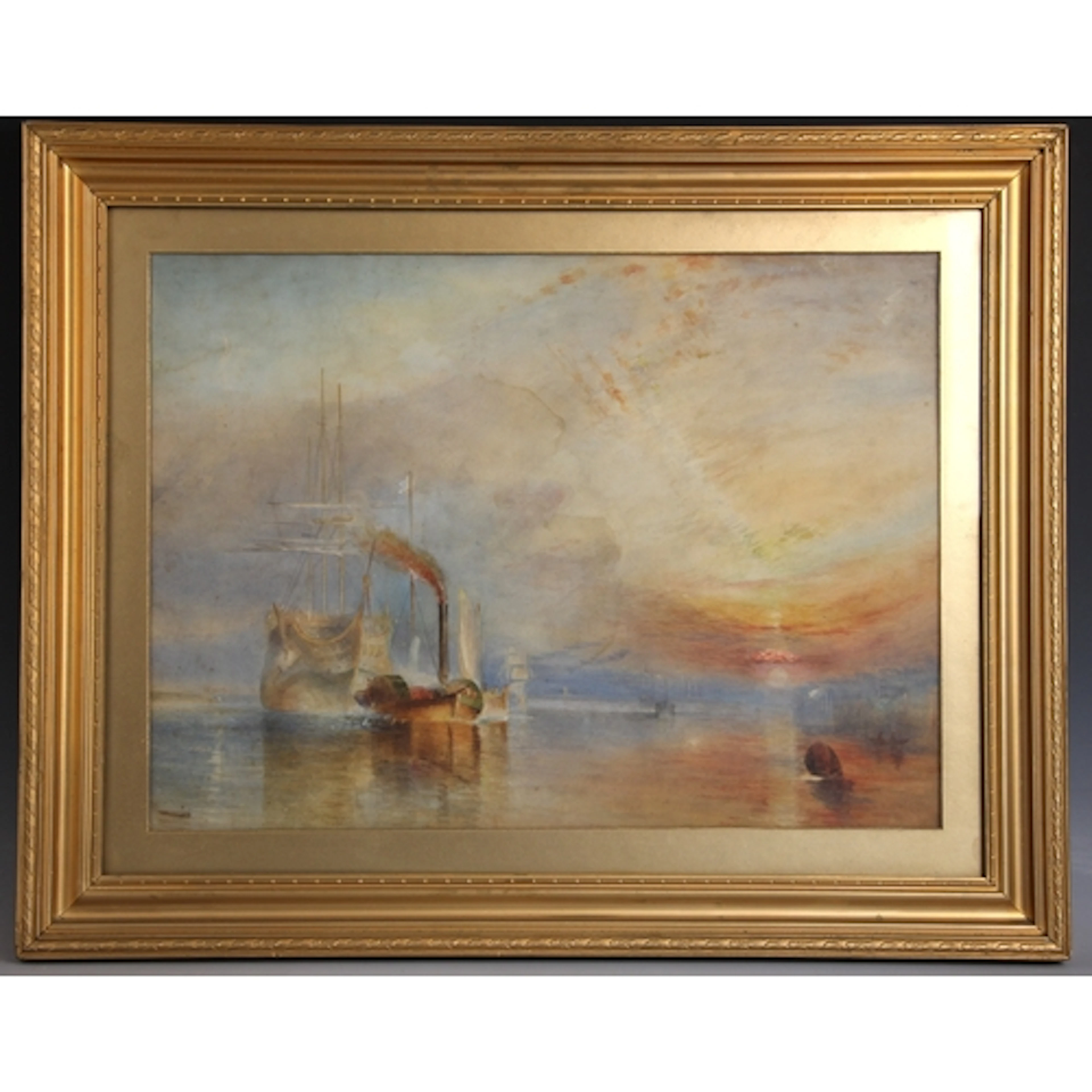 After J M W Turner (British, 1775-1851), 'The Fighting Tem...