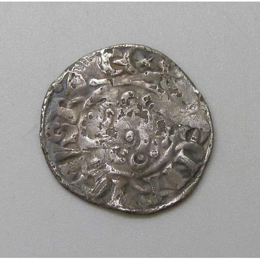 Coins - a King John silver short cross penny, London Mint, M...