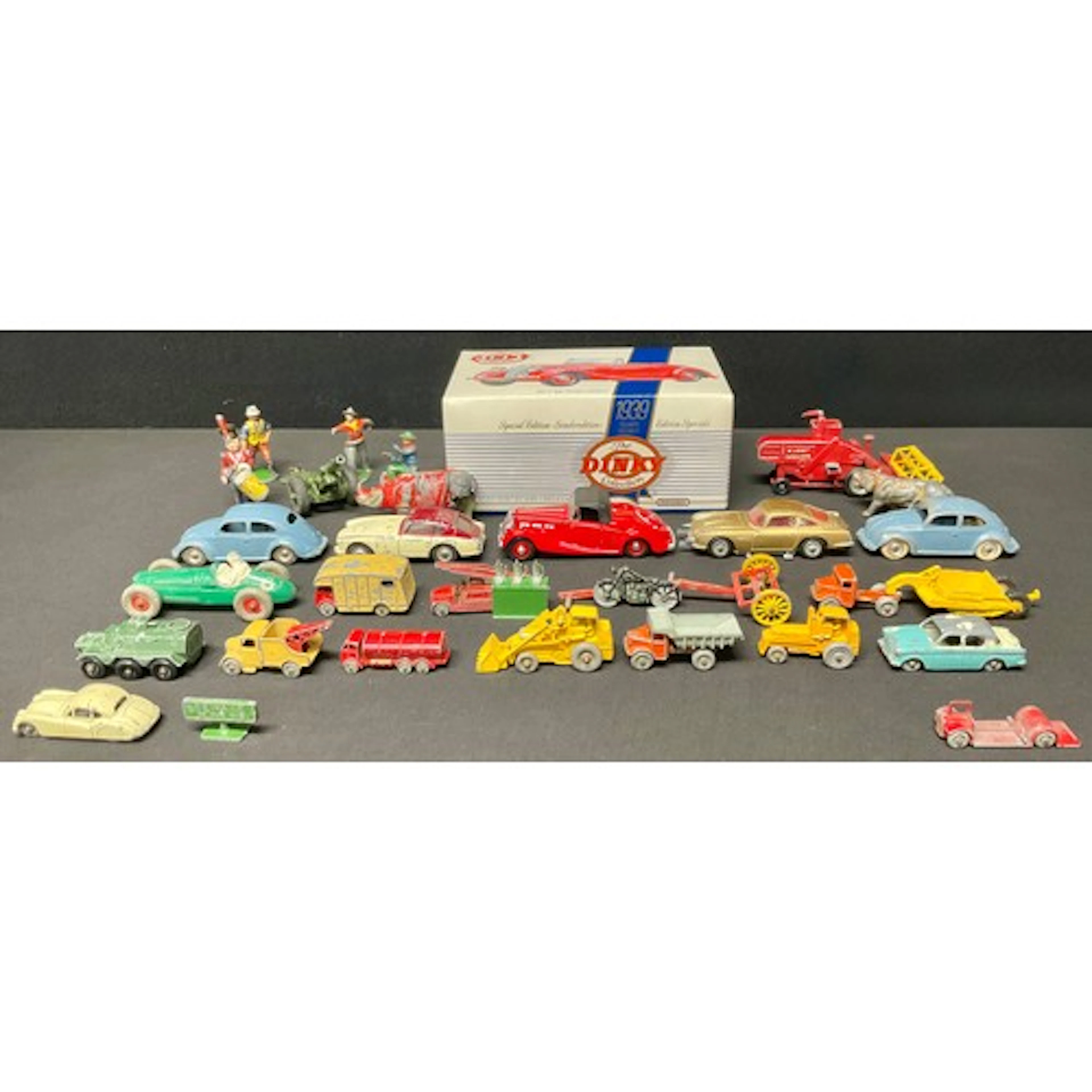 Toys & Juvenalia - playworn die-cast vehicles, Corgi James B...