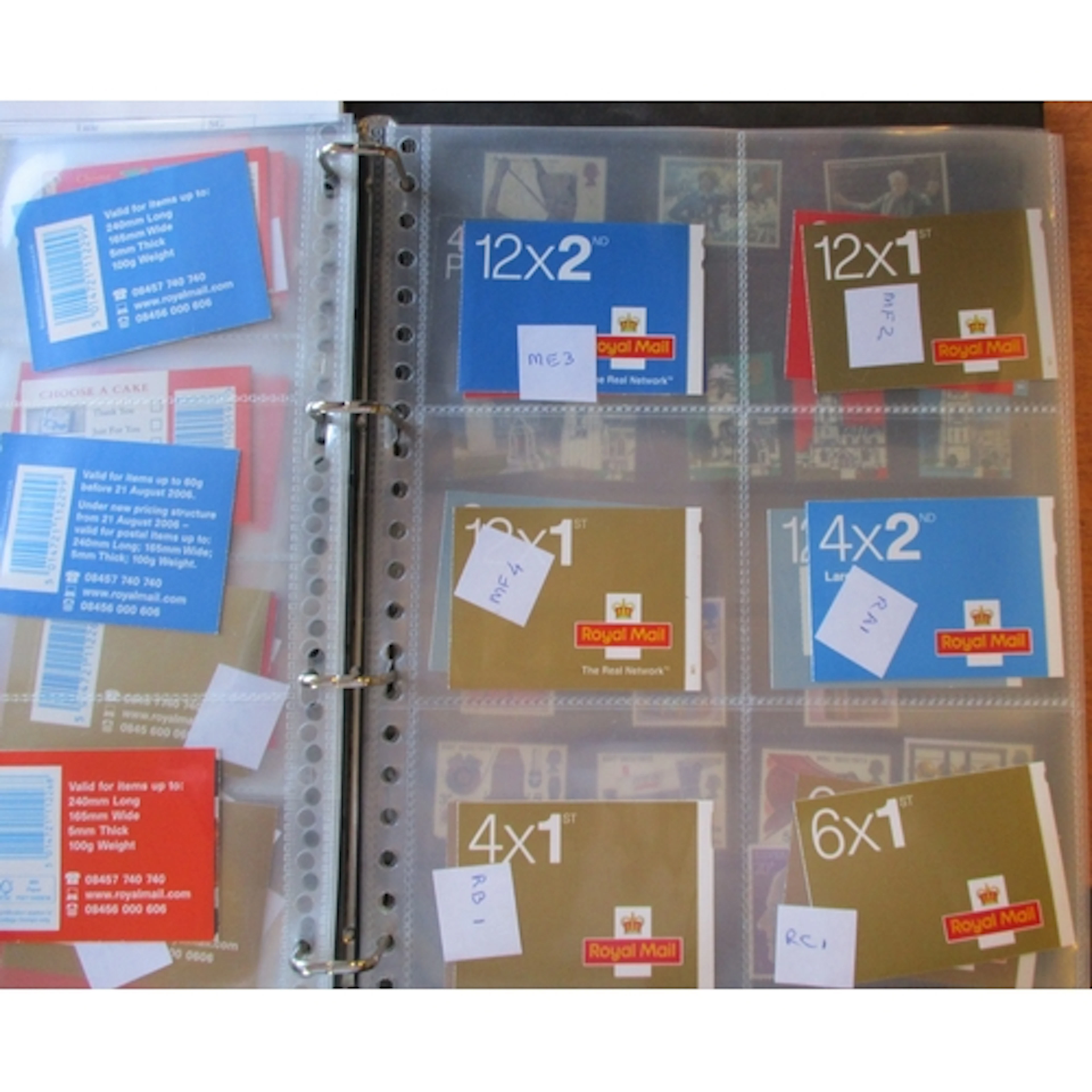 Machins range in 1 ring binder with folded bklts, then 1st a...